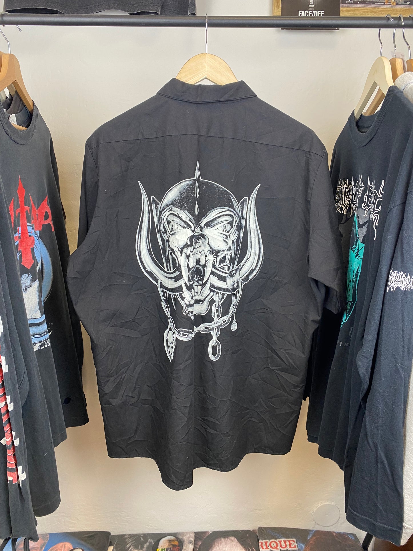 Vintage Dickies “Motörhead” Short Sleeve Shirt - size XL