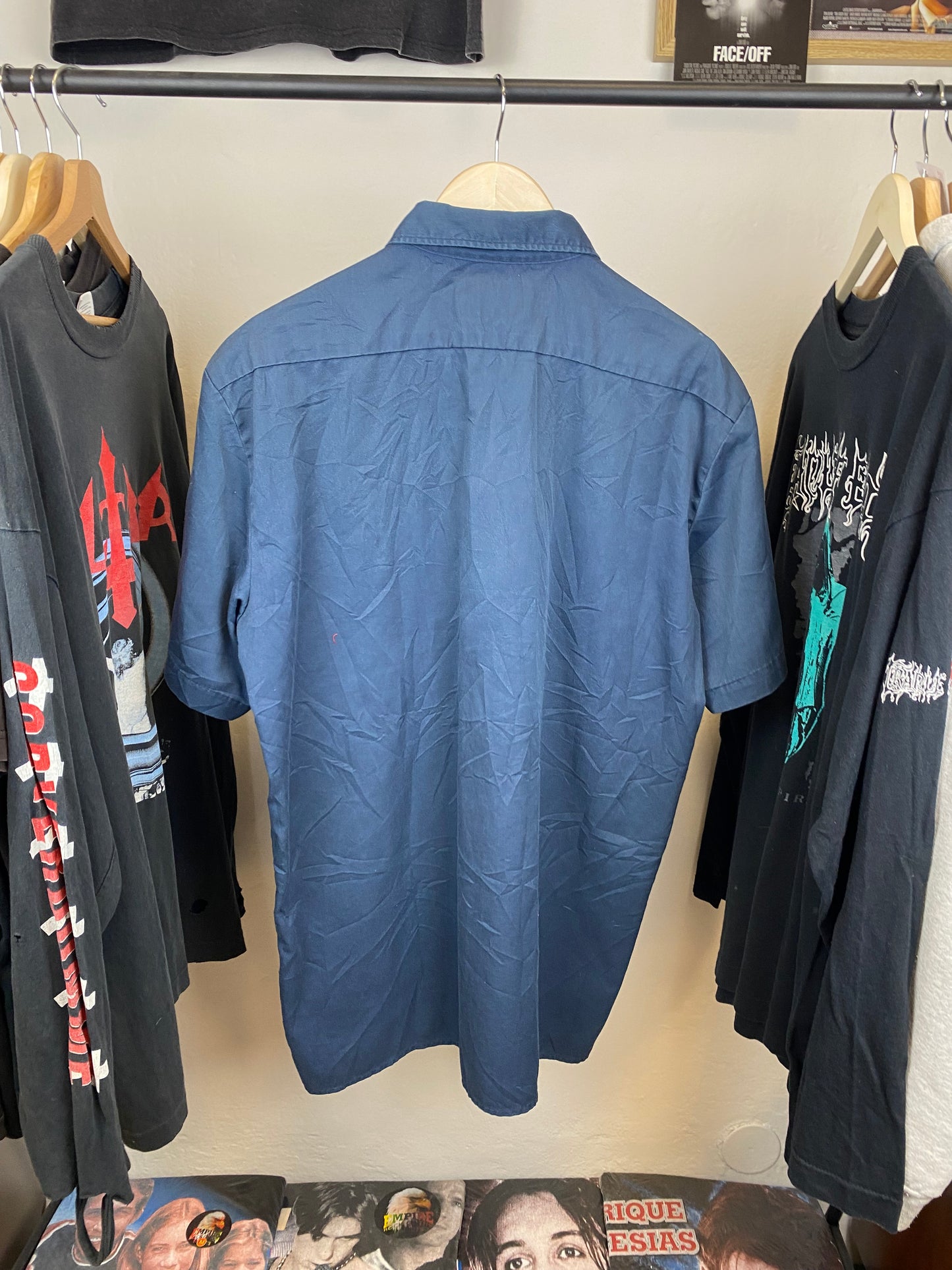 Vintage Dickies Short Sleeve Shirt - size L