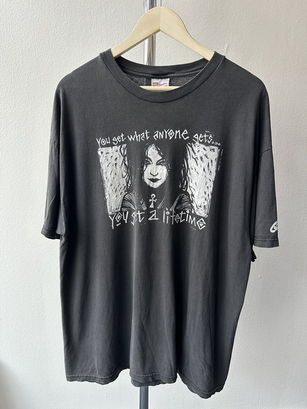 1995 Sandman "You get a lifetime" DC Comics T-shirt - size XL