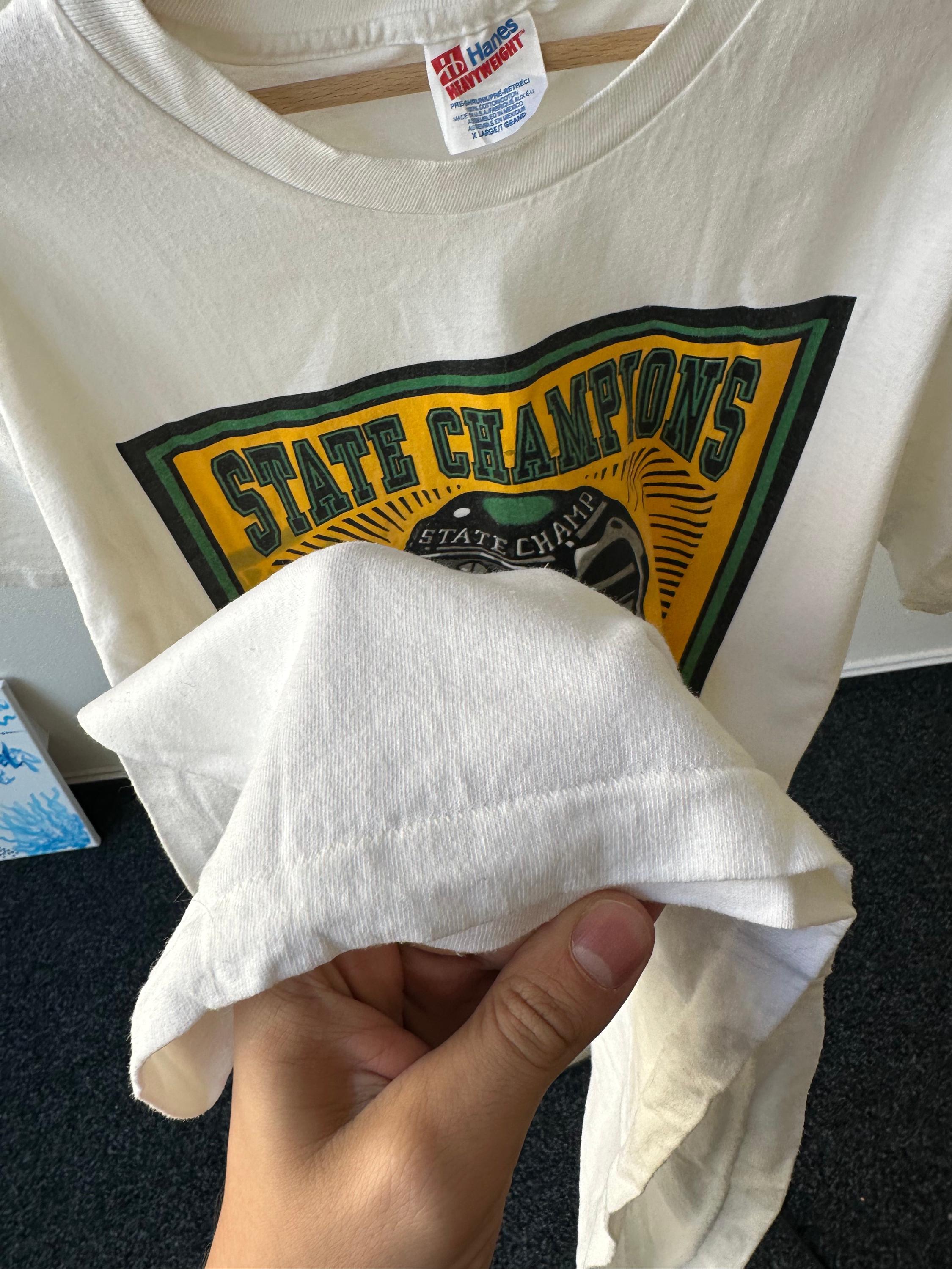 The 1990S State Champions Basketball “Lady Mustang” T-Shirt - Size XL
