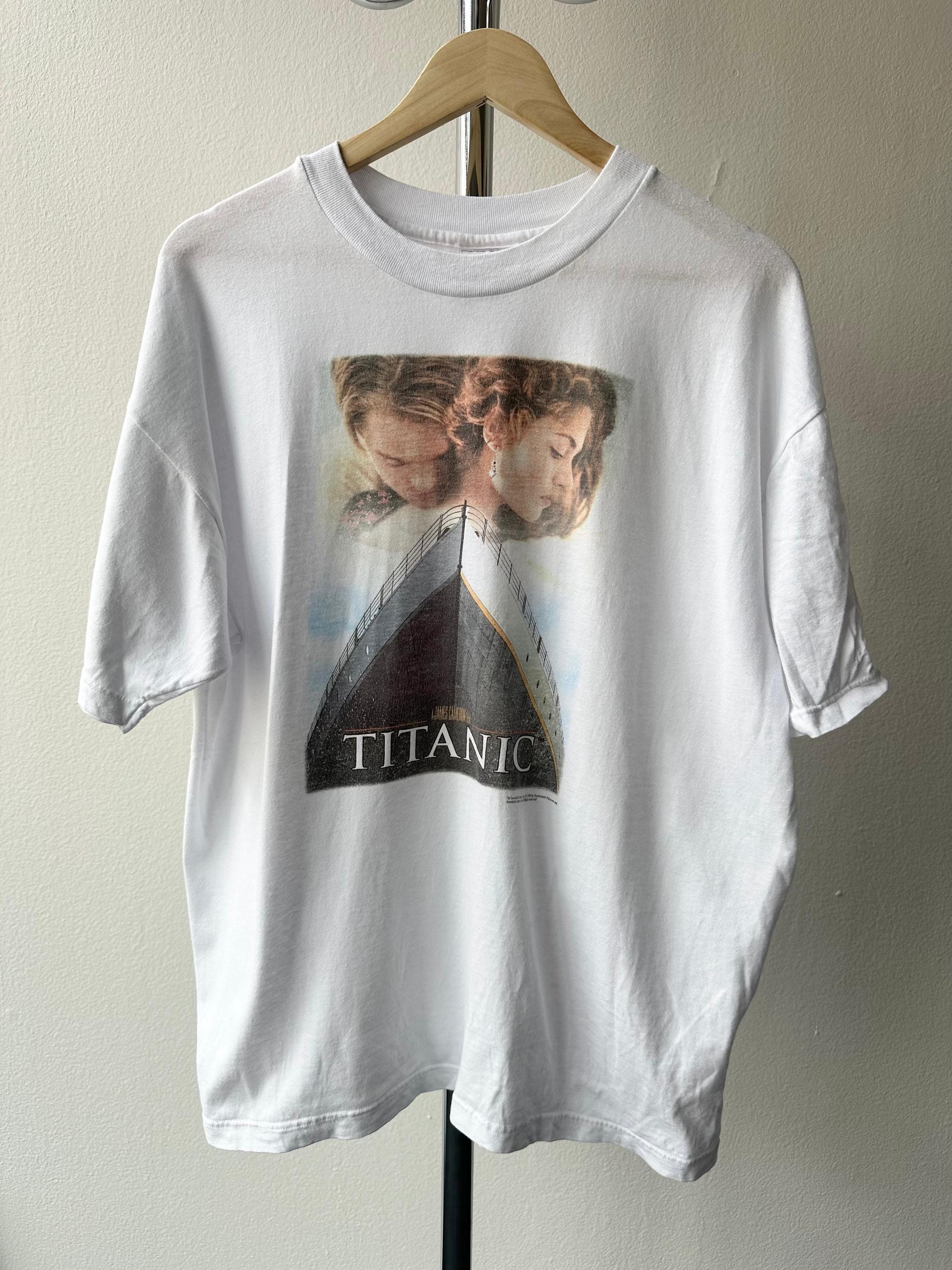 Vintage Titanic 1998 Official Movie Promo T-Shirt - Size XL