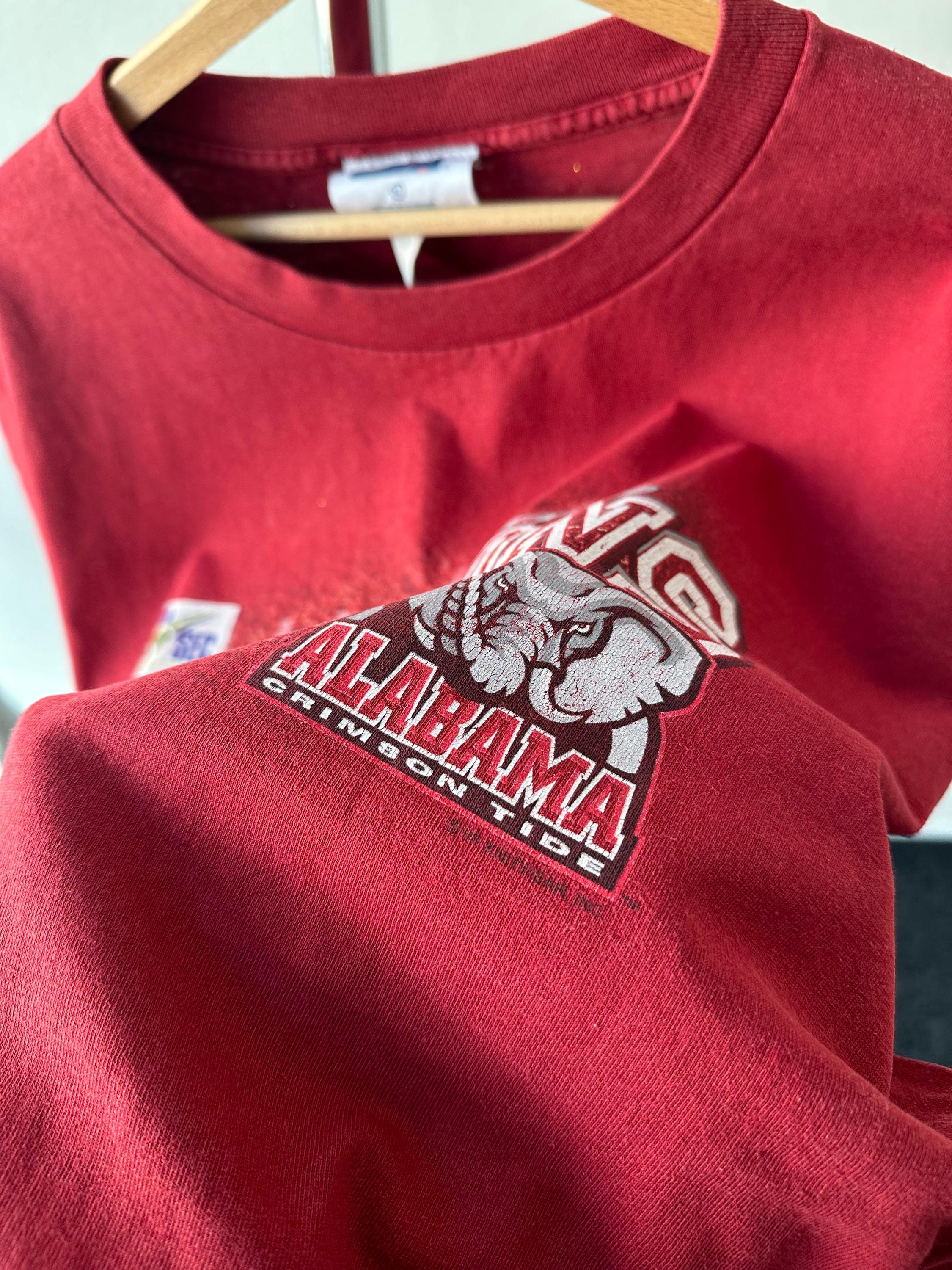The 1990S Crimston Tide Alabama “Champions” T-Shirt - Size XL