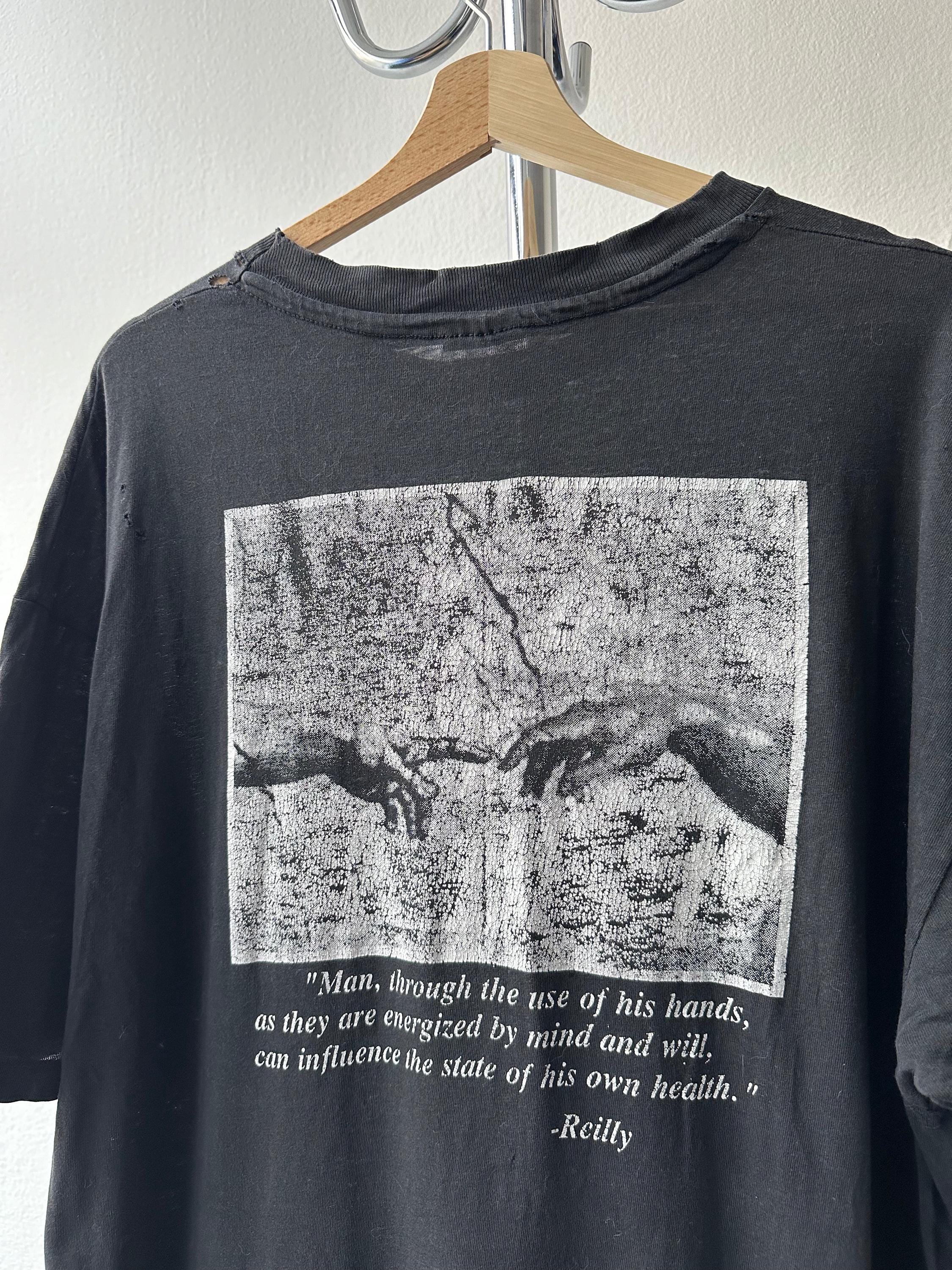 Vintage 1990S “Occupational Therapy” Distressed T-Shirt - Size XL