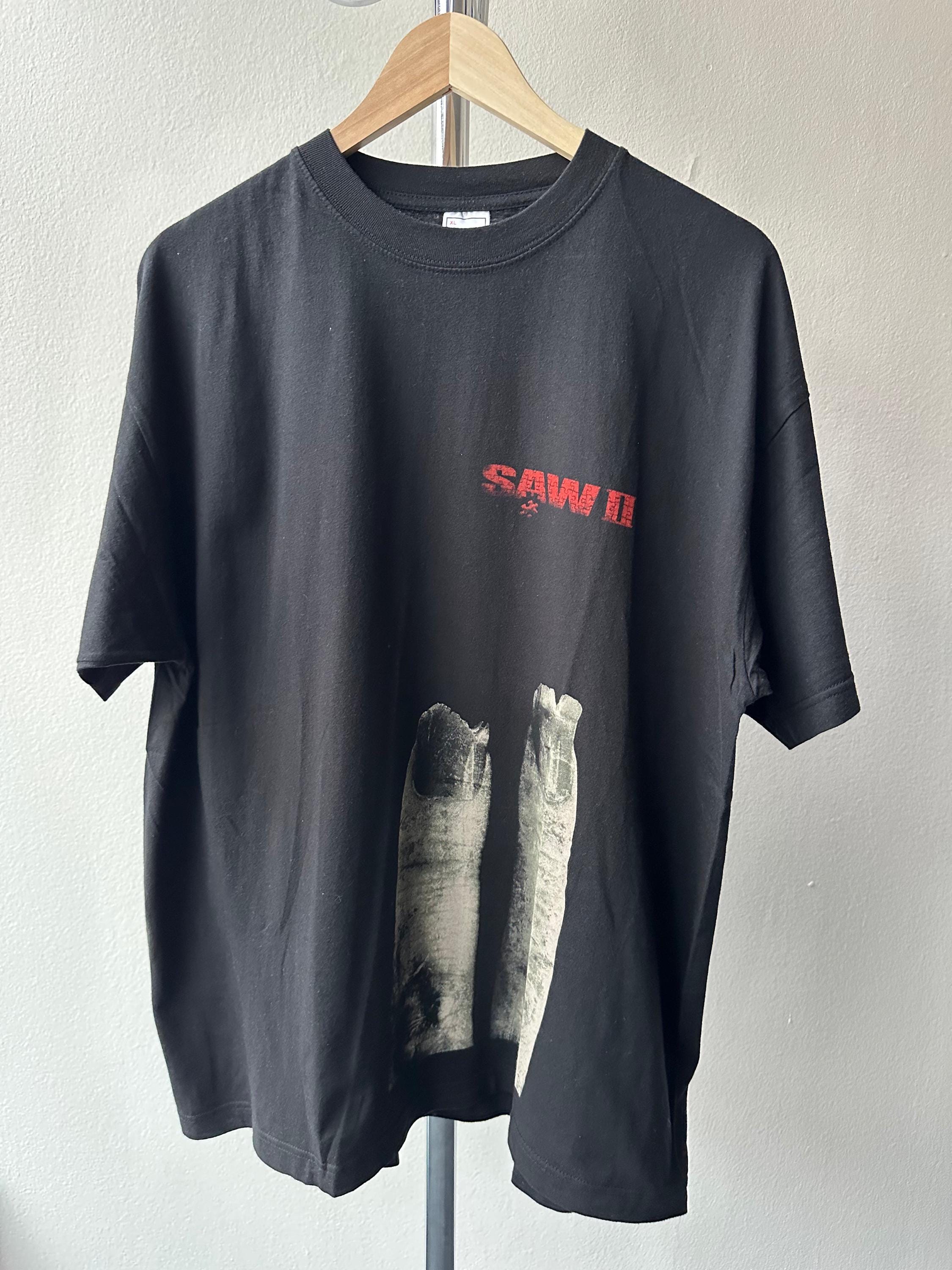 Vintage Saw 2 “There Will Be Blood” Horror T-Shirt - Size XL