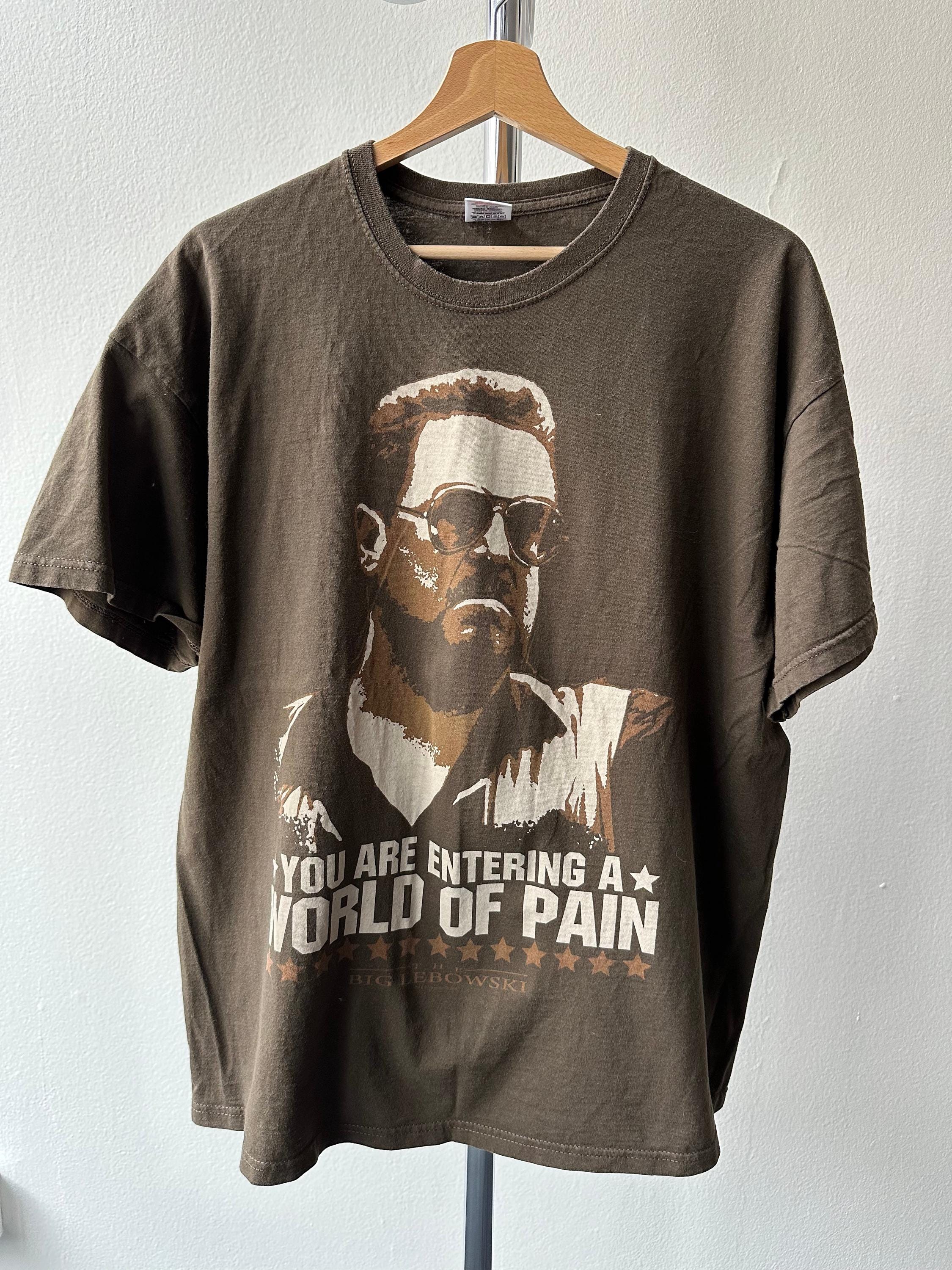 Vintage Big Lebowski “Entering World Of Pain” T-Shirt - Size XL