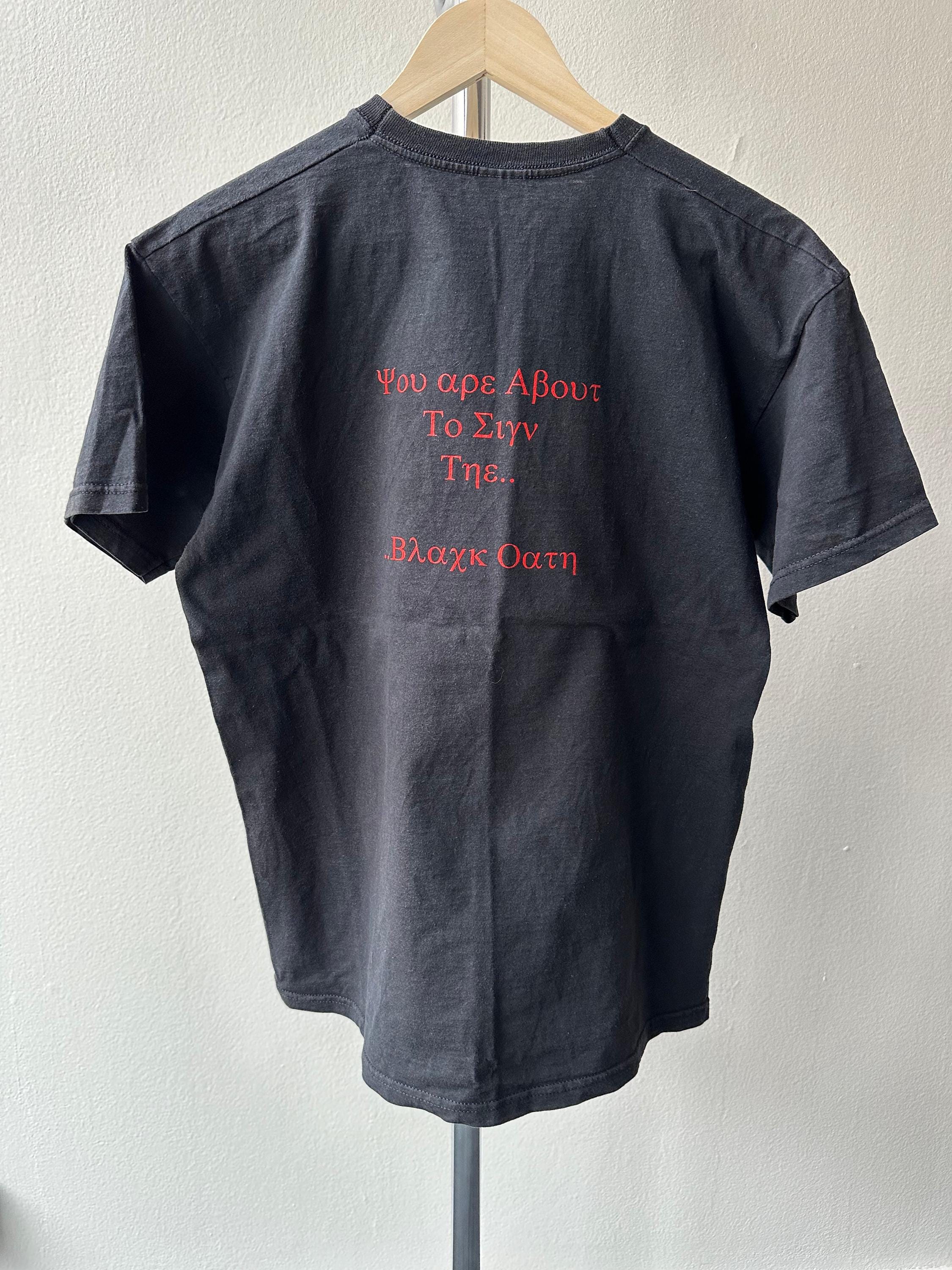 Vintage Black Oath 00s T-shirt - size M
