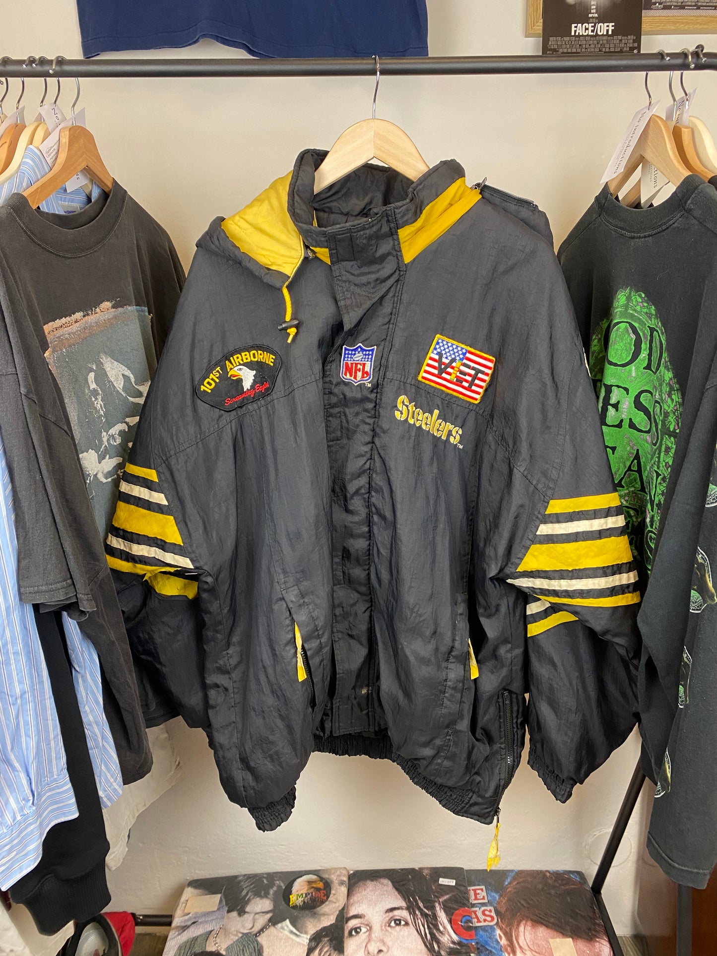 Vintage Pittsburgh Steelers Jacket 90s NFL Starter Pro Line 