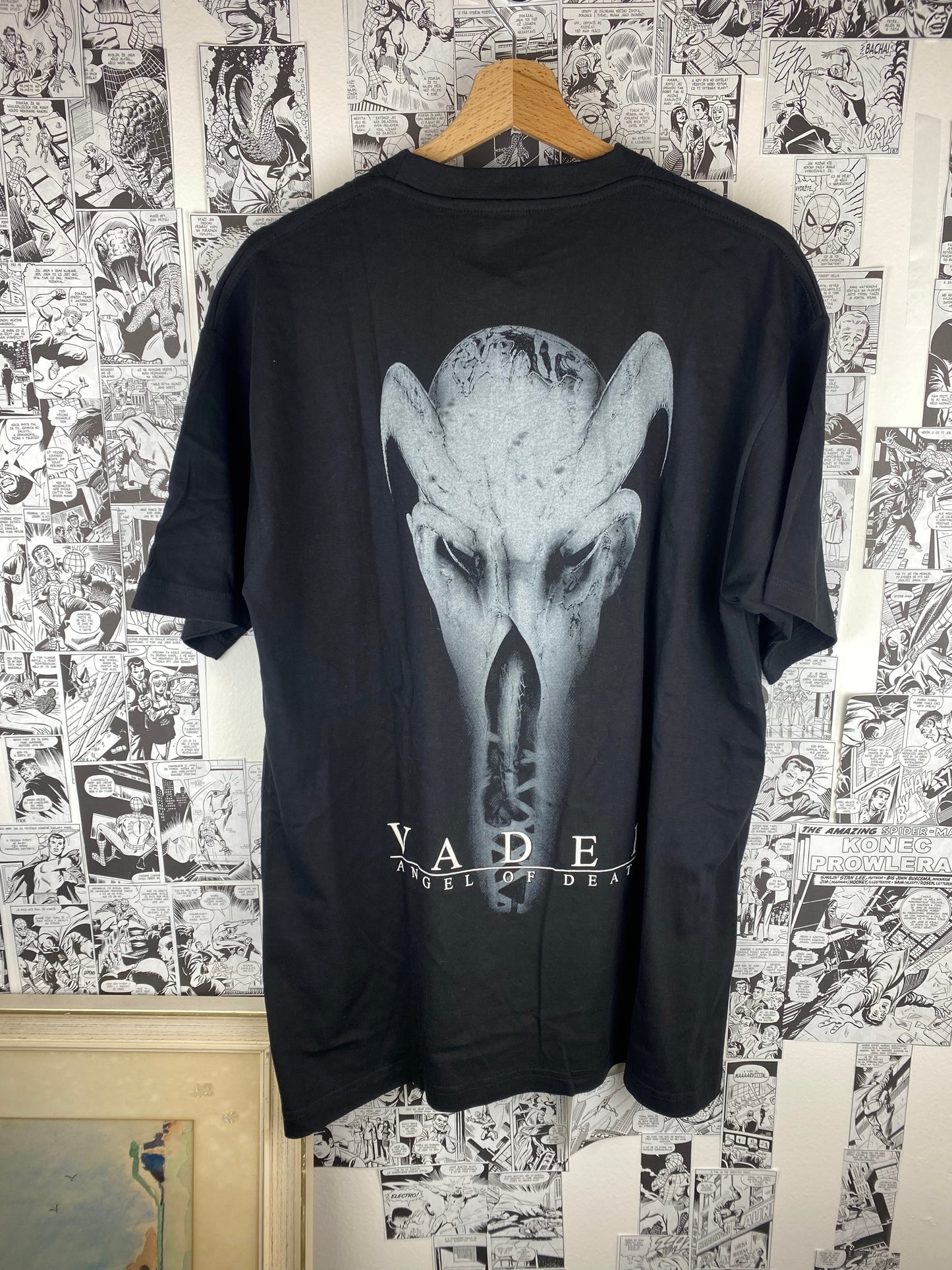 Vintage Vader “Angel of Death” 2002 t-shirt - size L