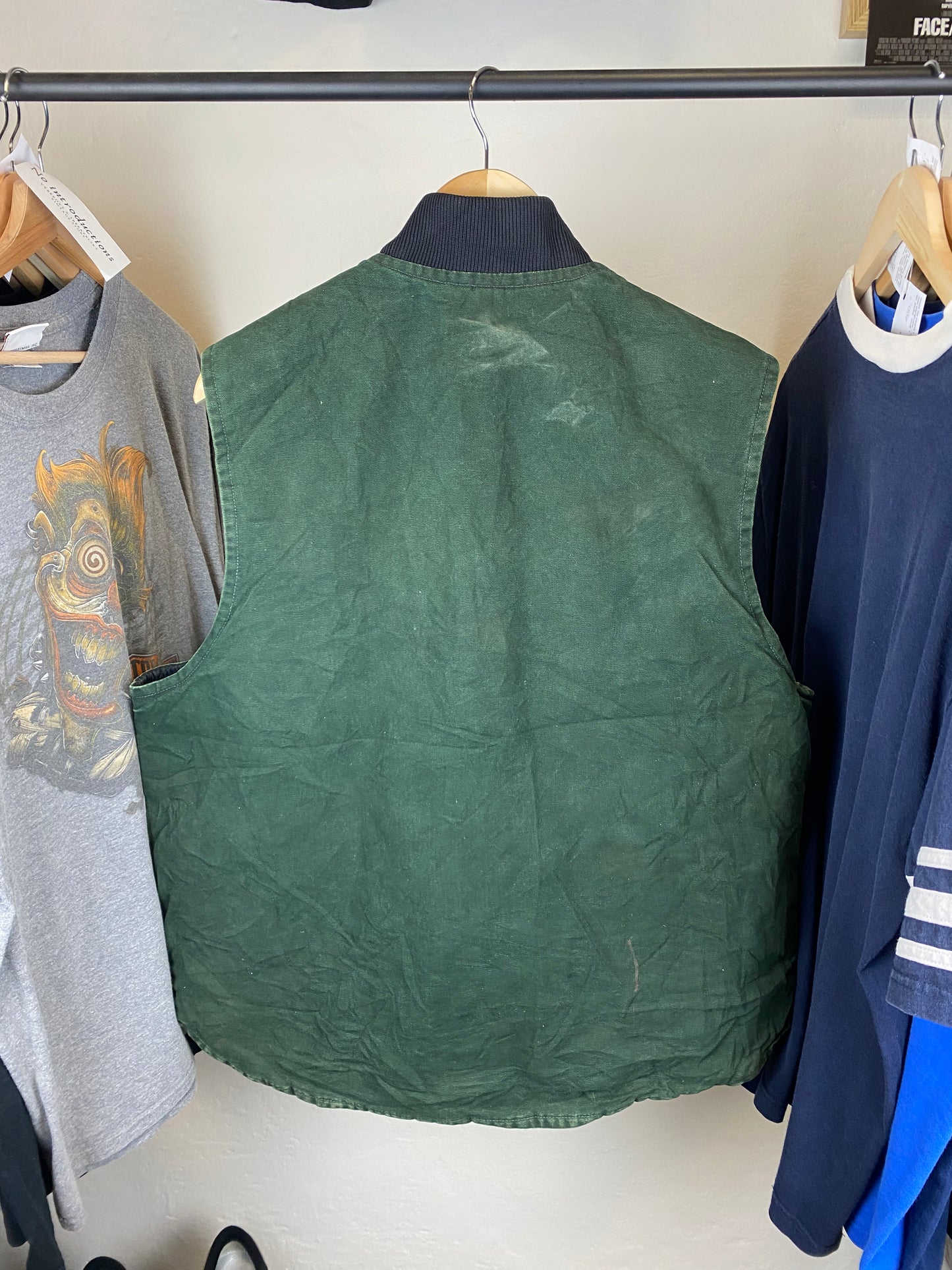 Vintage Carhartt Vest 90s Jacket - size XL