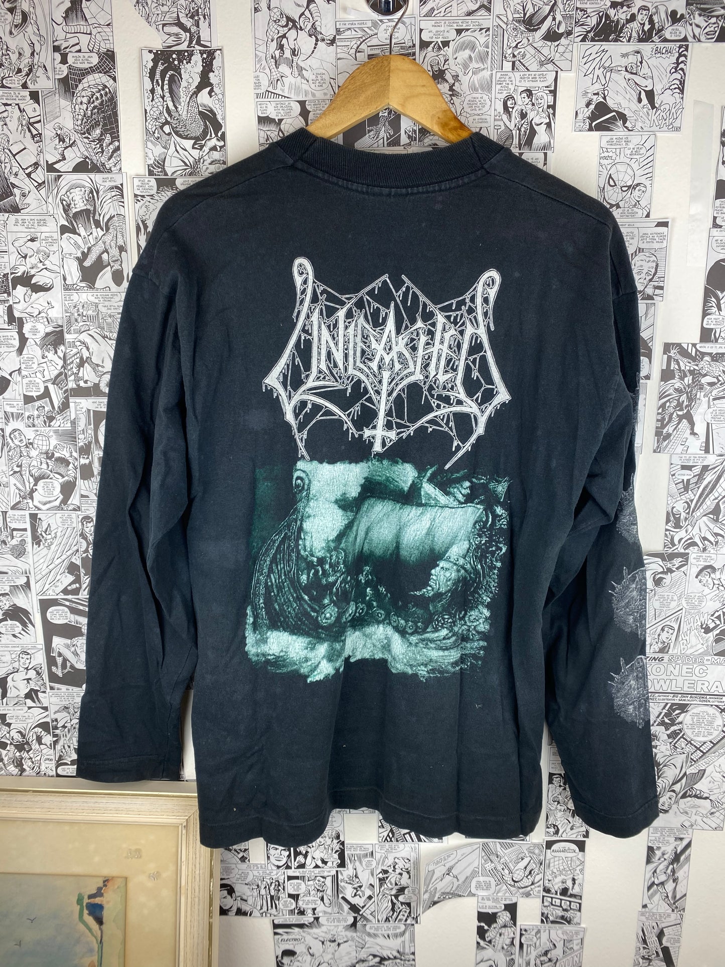 Vintage Unleashed “Across The Open Sea” 1993 Long Sleeve - size L
