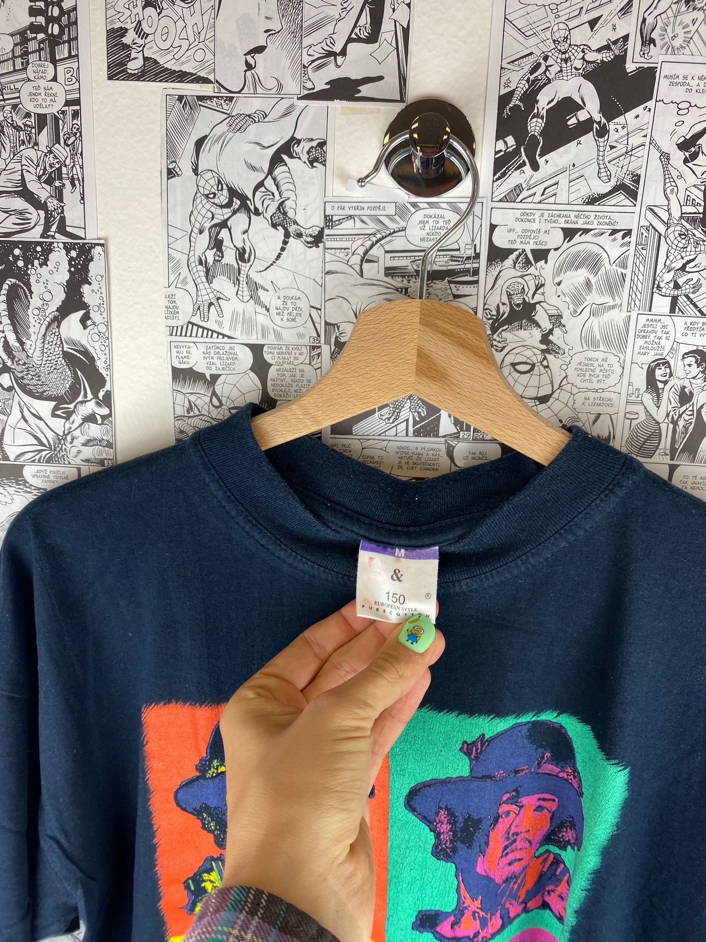 Vintage Jimi Hendrix Pop-Art t-shirt - size M
