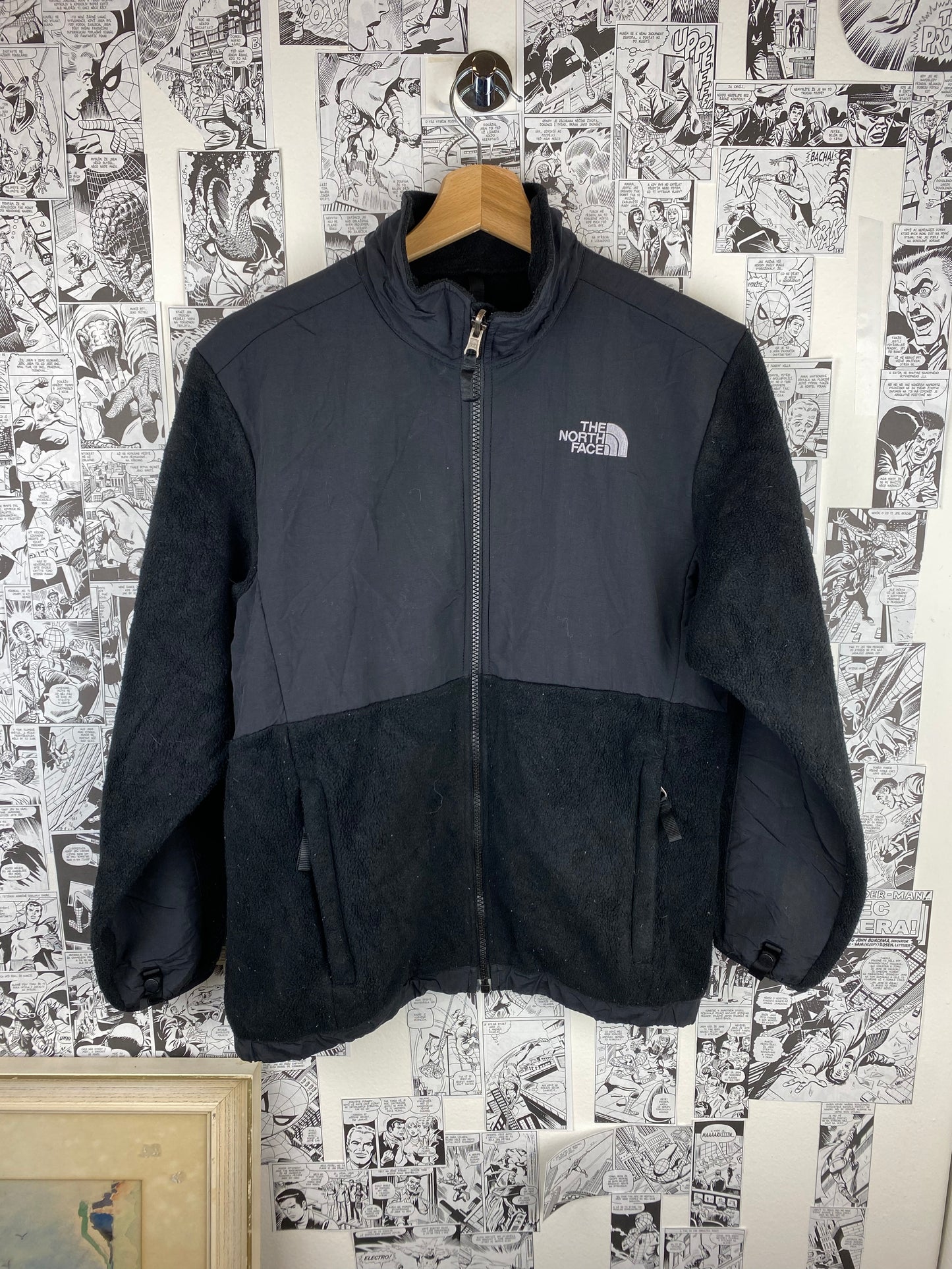 The North Face - Denali Black Fleece Jacket - size M
