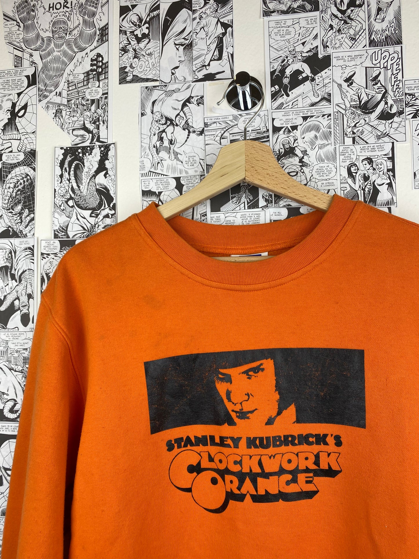 Vintage Stanley Kubrick’s Clockwork Orange Crewneck