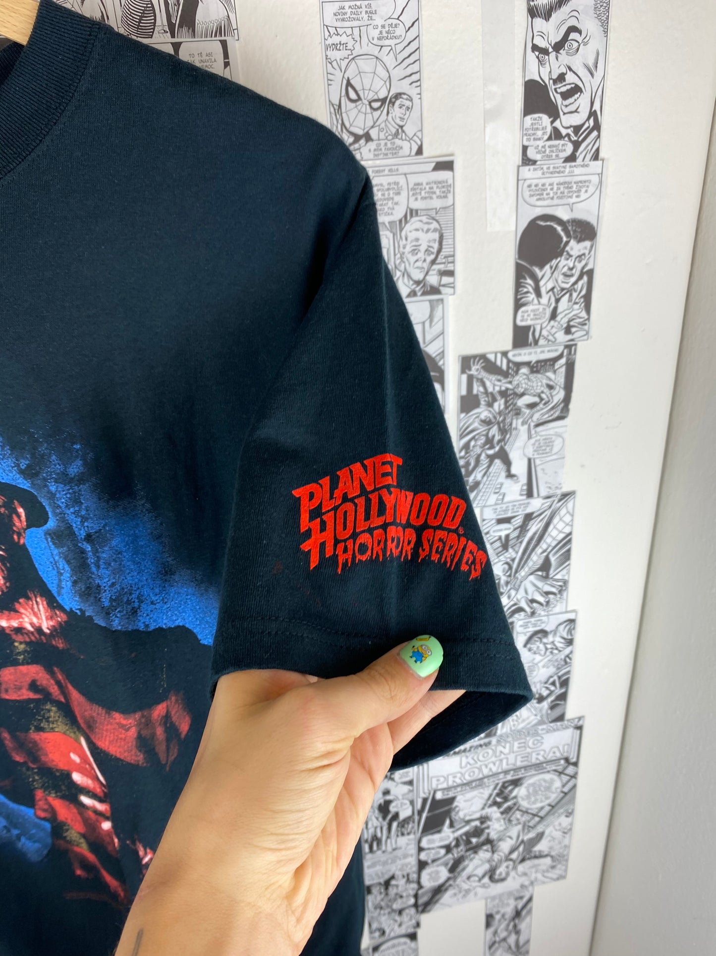Vintage Freddy Krueger - Planet Hollywood Horror Series t-shirt - size M