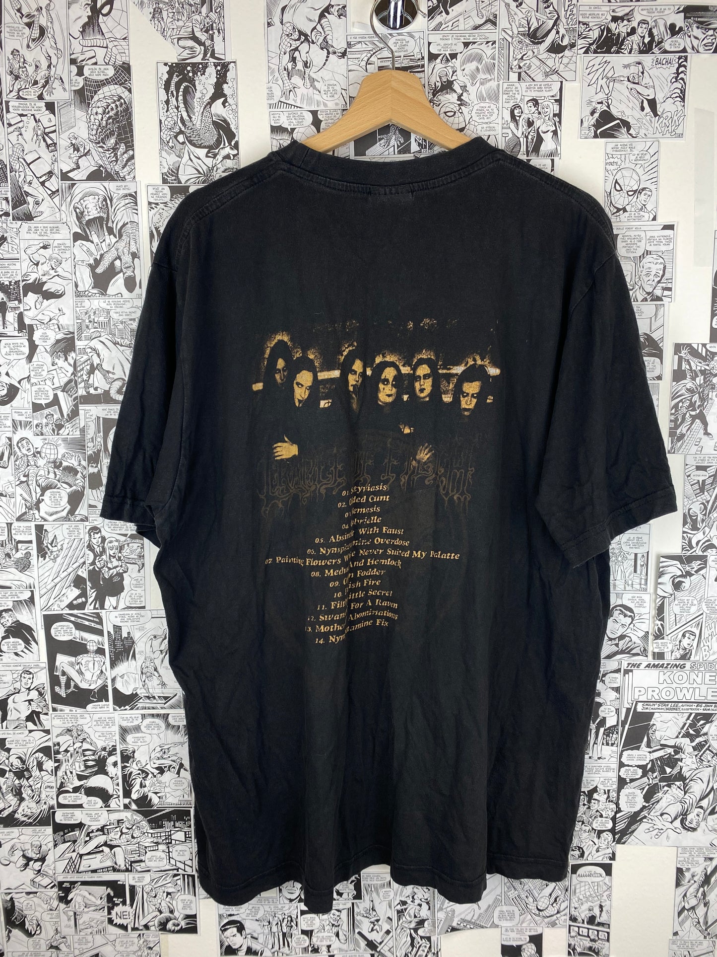 Vintage Cradle of Filth “Nymphetamine” tour t-shirt - size XXL