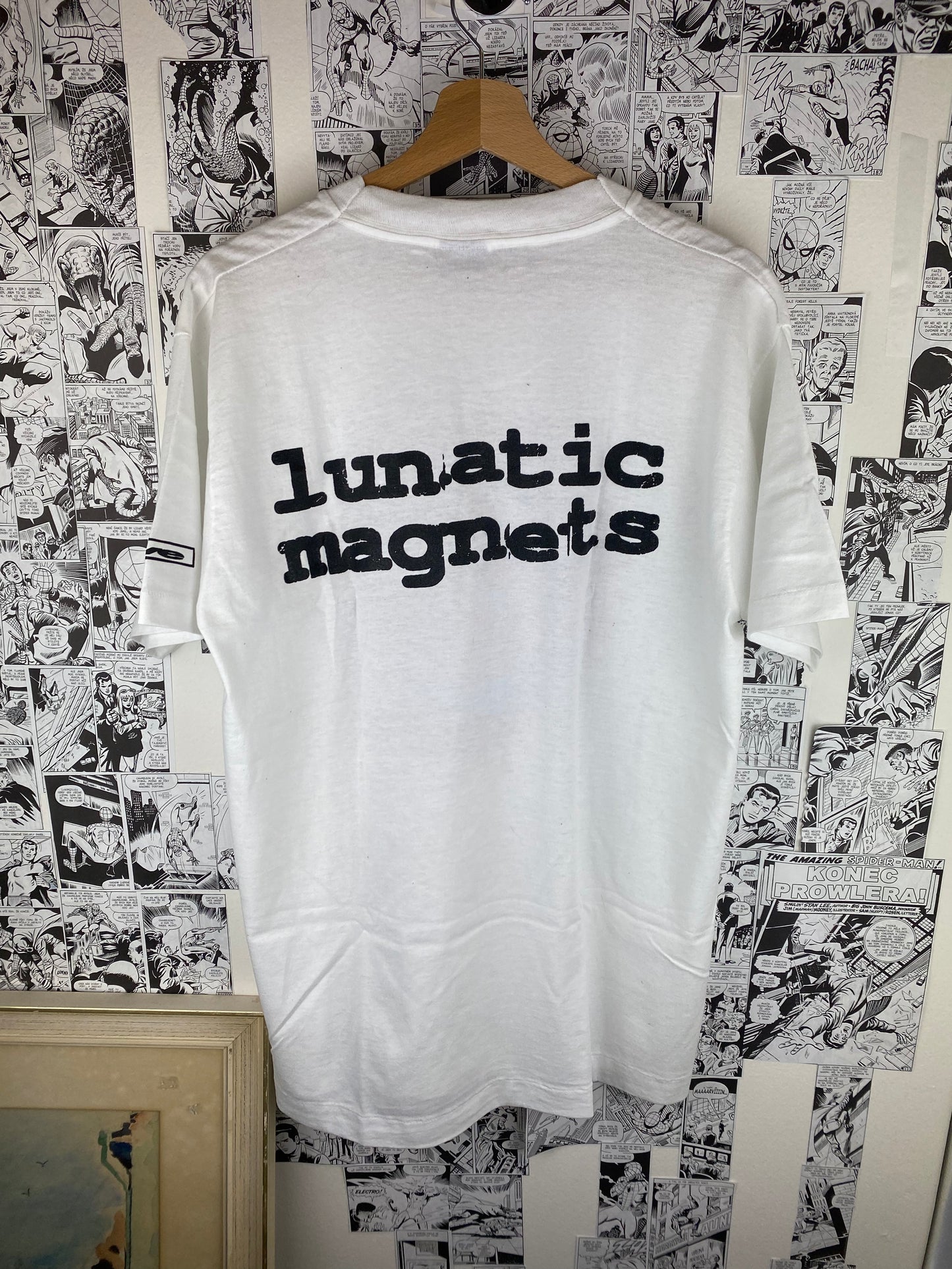 Vintage Ned’s Atomic Dustbin “Lunatic Magnets” - 1992 - t-shirt -size XL