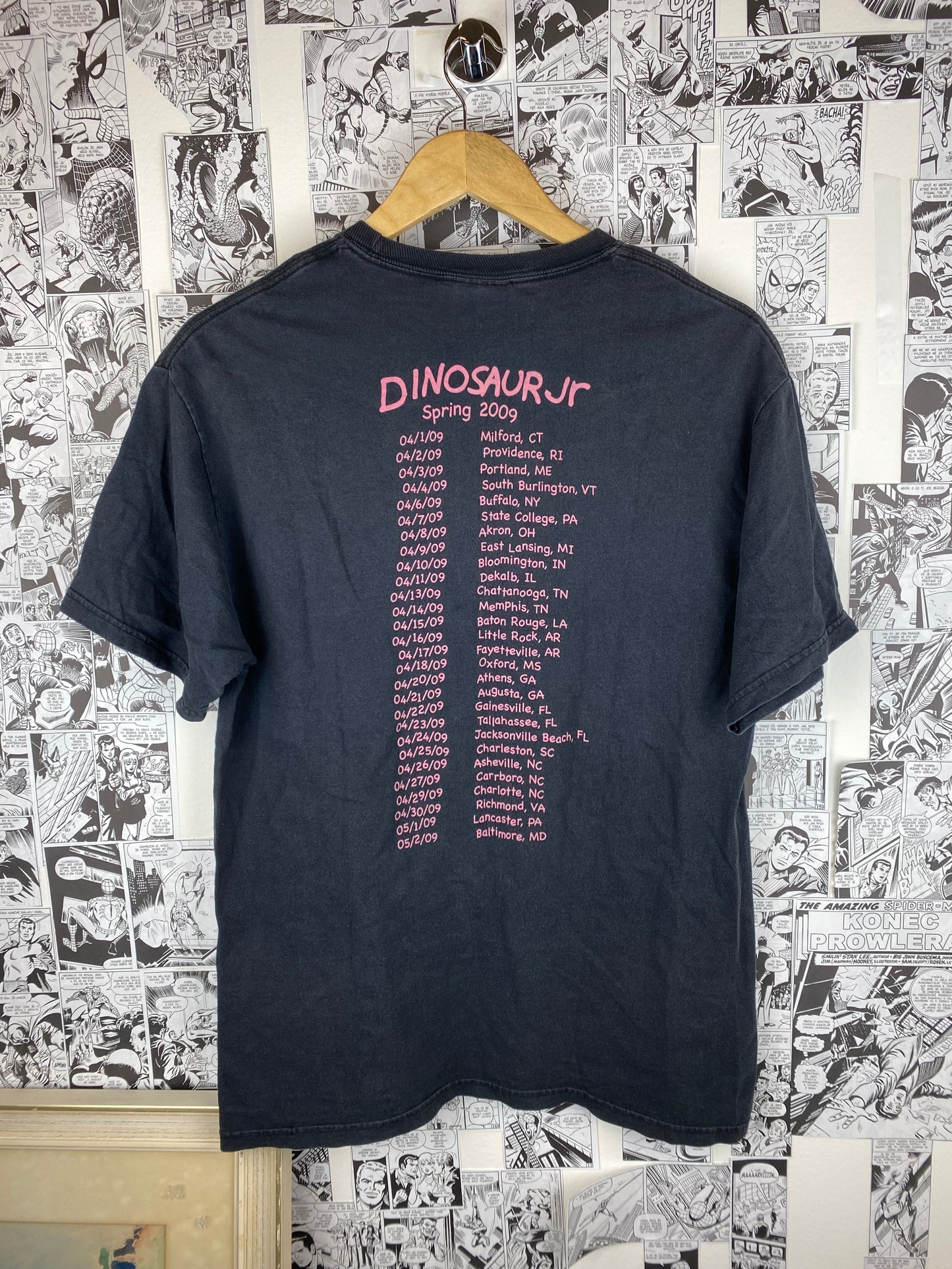 Vintage Dinosaur Jr. 2009 tour t-shirt - size M