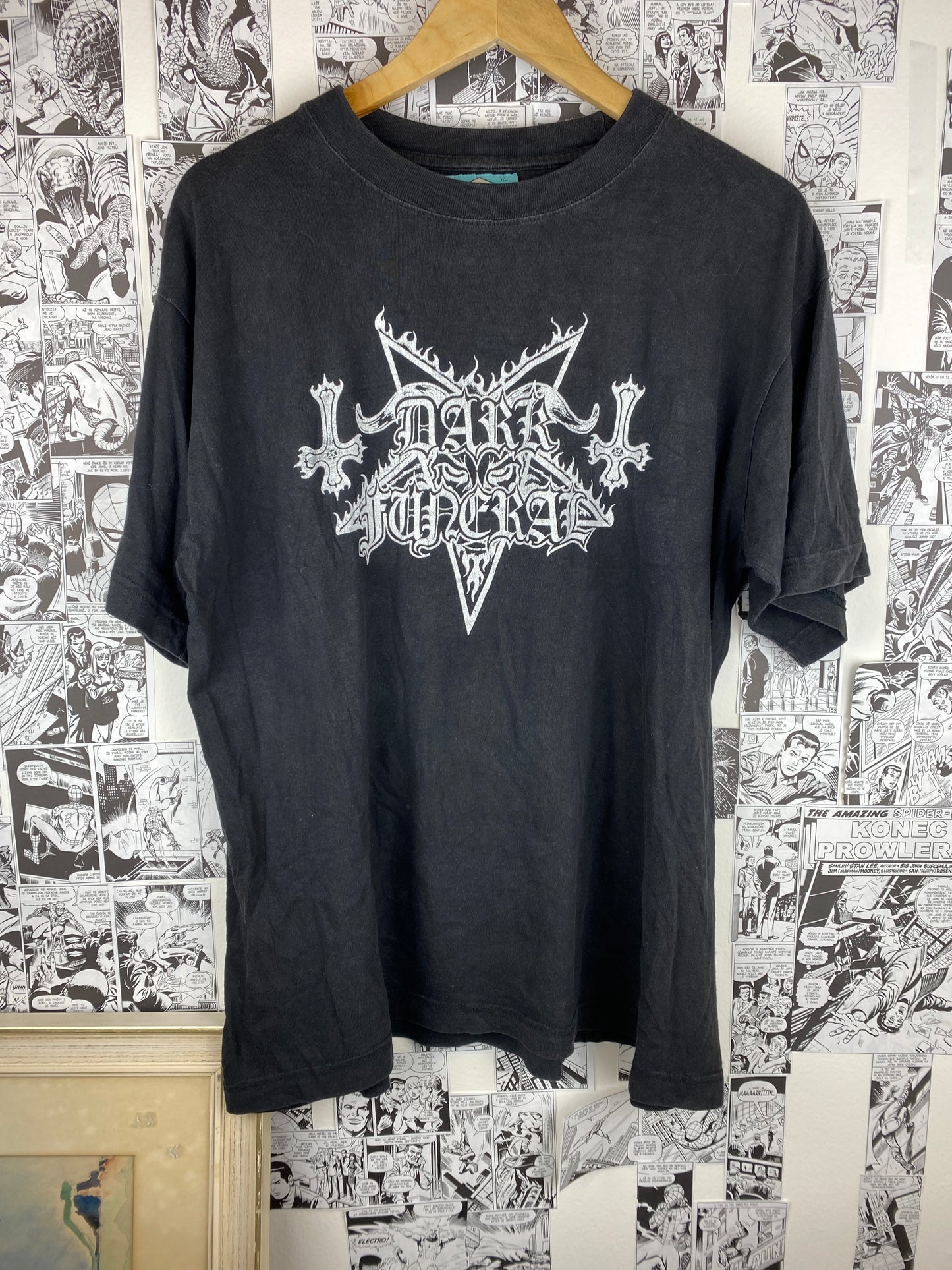 Vintage Dark Funeral “Satanic War Tour 1996” t-shirt - size XL
