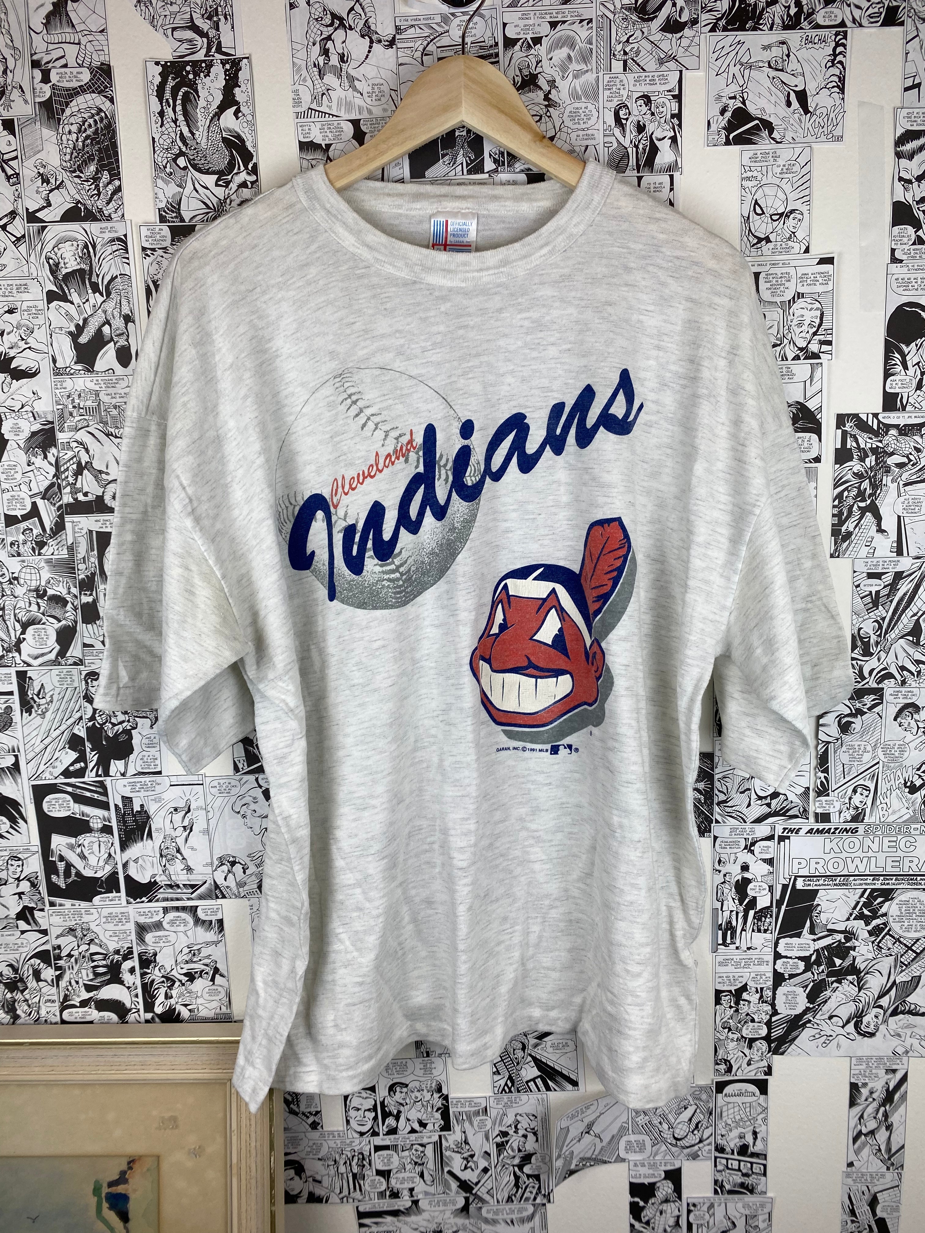 Vintage Cleveland Indians MLB - 1991 t-shirt - size XL