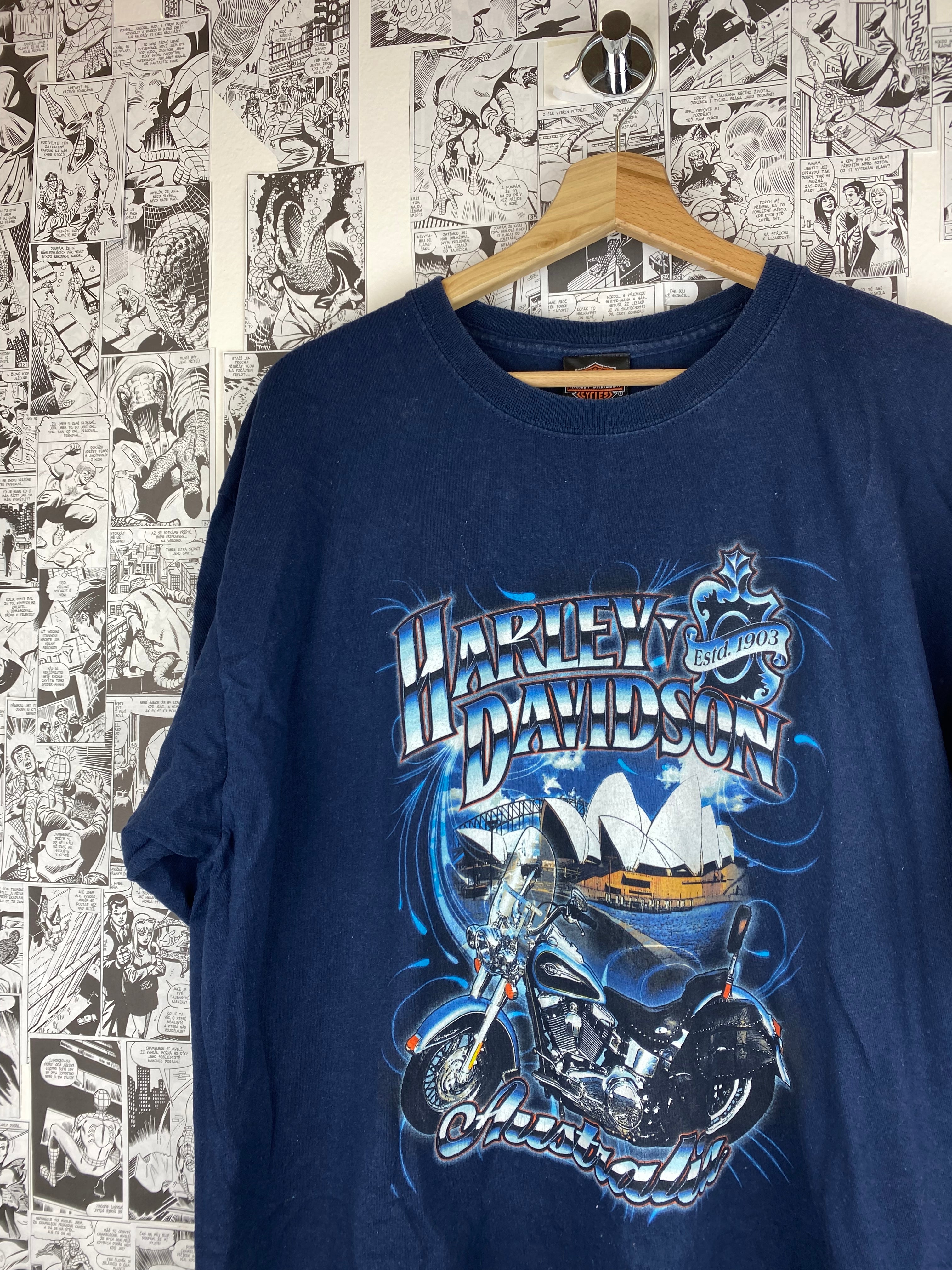 Vintage Harley Davidson - Sydney - Australia t-shirt