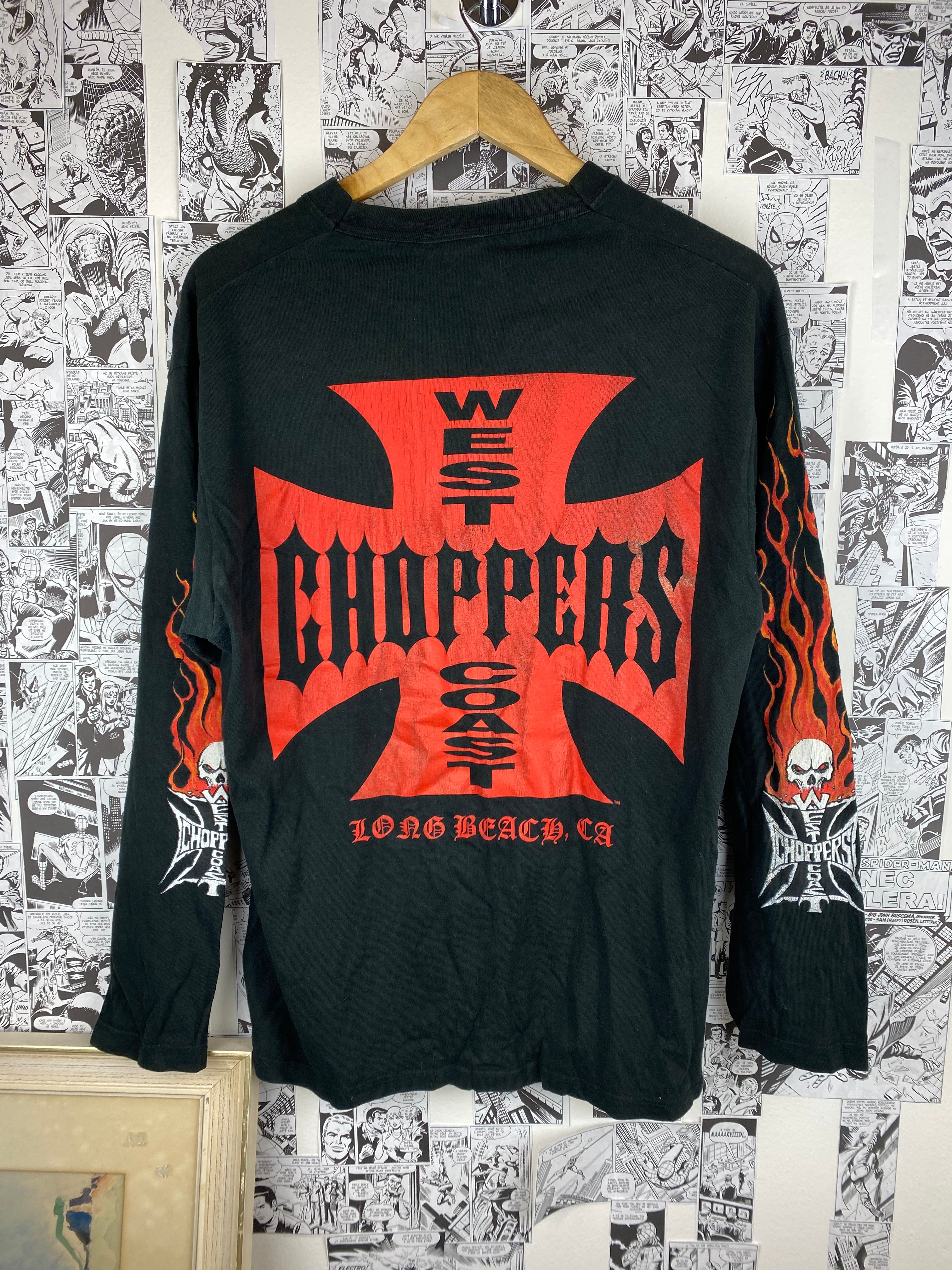 Vintage West Coast Choppers - 2000 t-shirt - size M