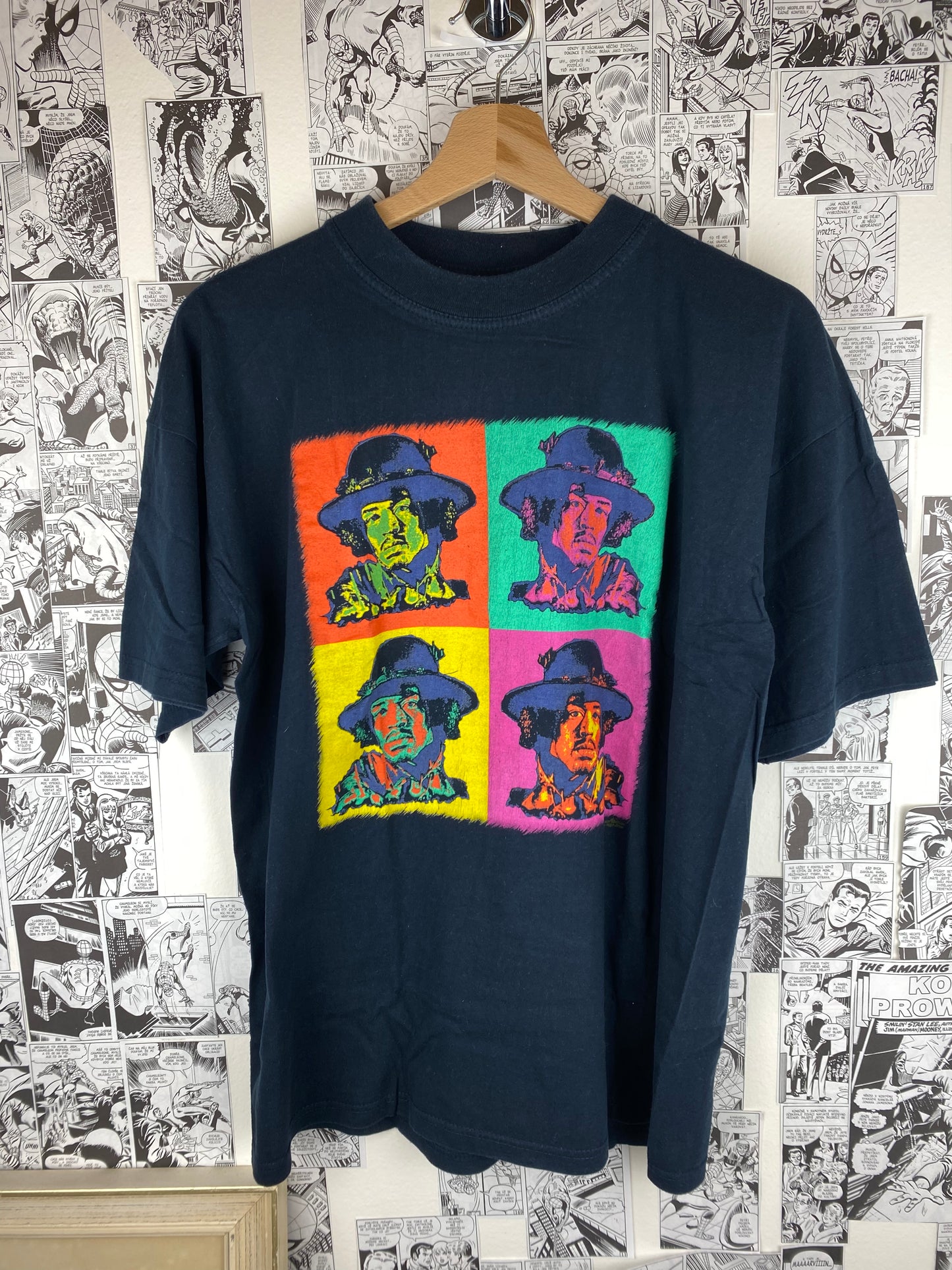 Vintage Jimi Hendrix Pop-Art t-shirt - size M