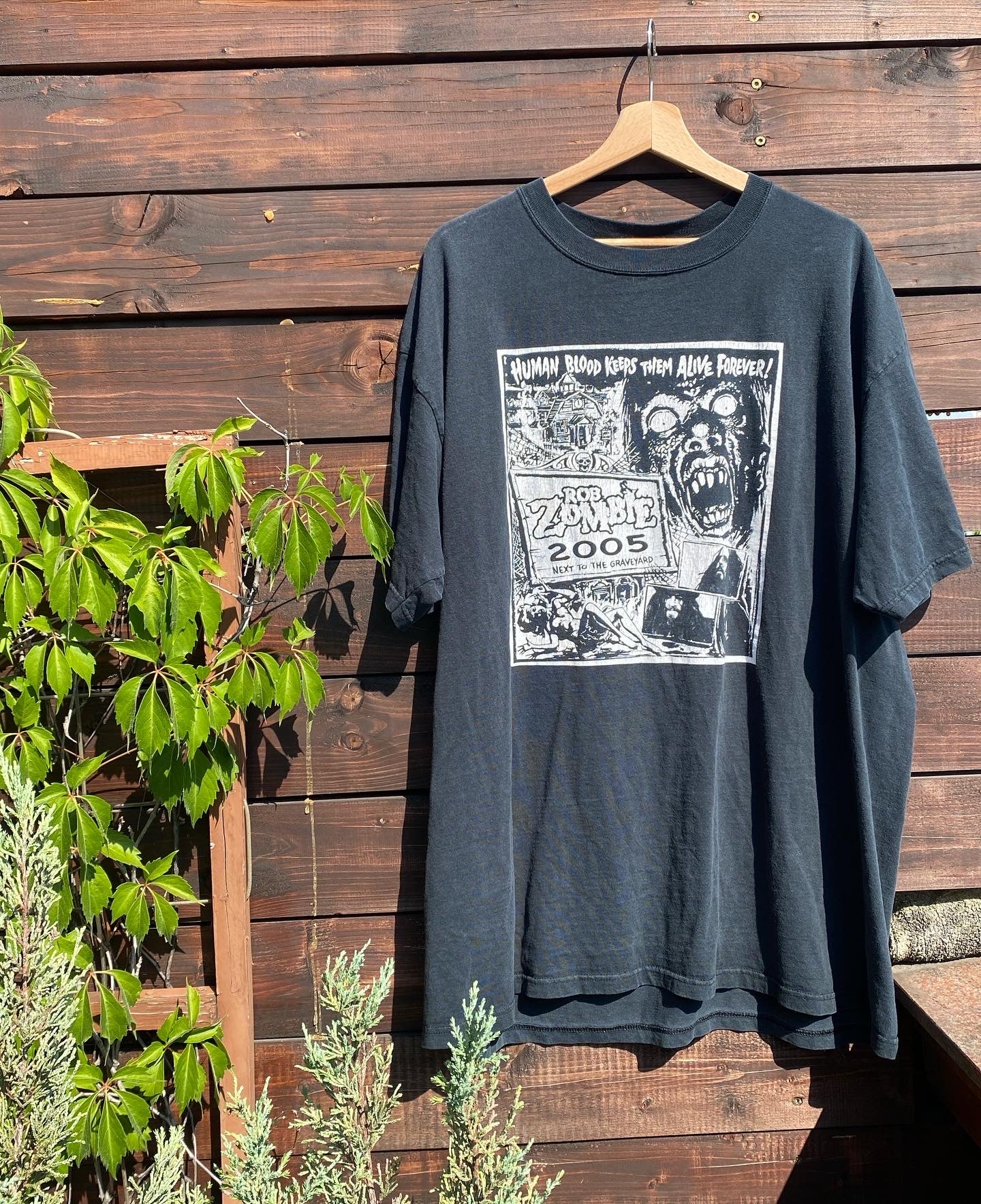 Vintage Rob Zombie "Next to Graveyard" tour t-shirt - size XXL
