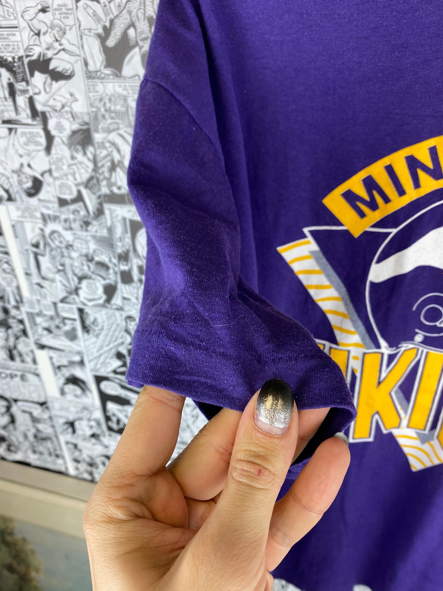 Vintage Minnesota Vikings 80s t-shirt - size XL