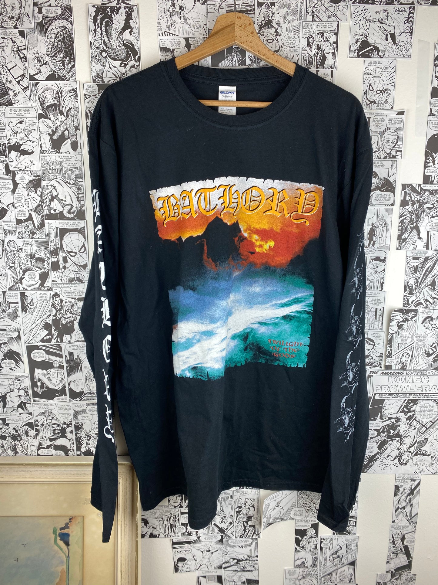 Vintage Bathory “Twilight of the Gods” 00s t-shirt - size XL