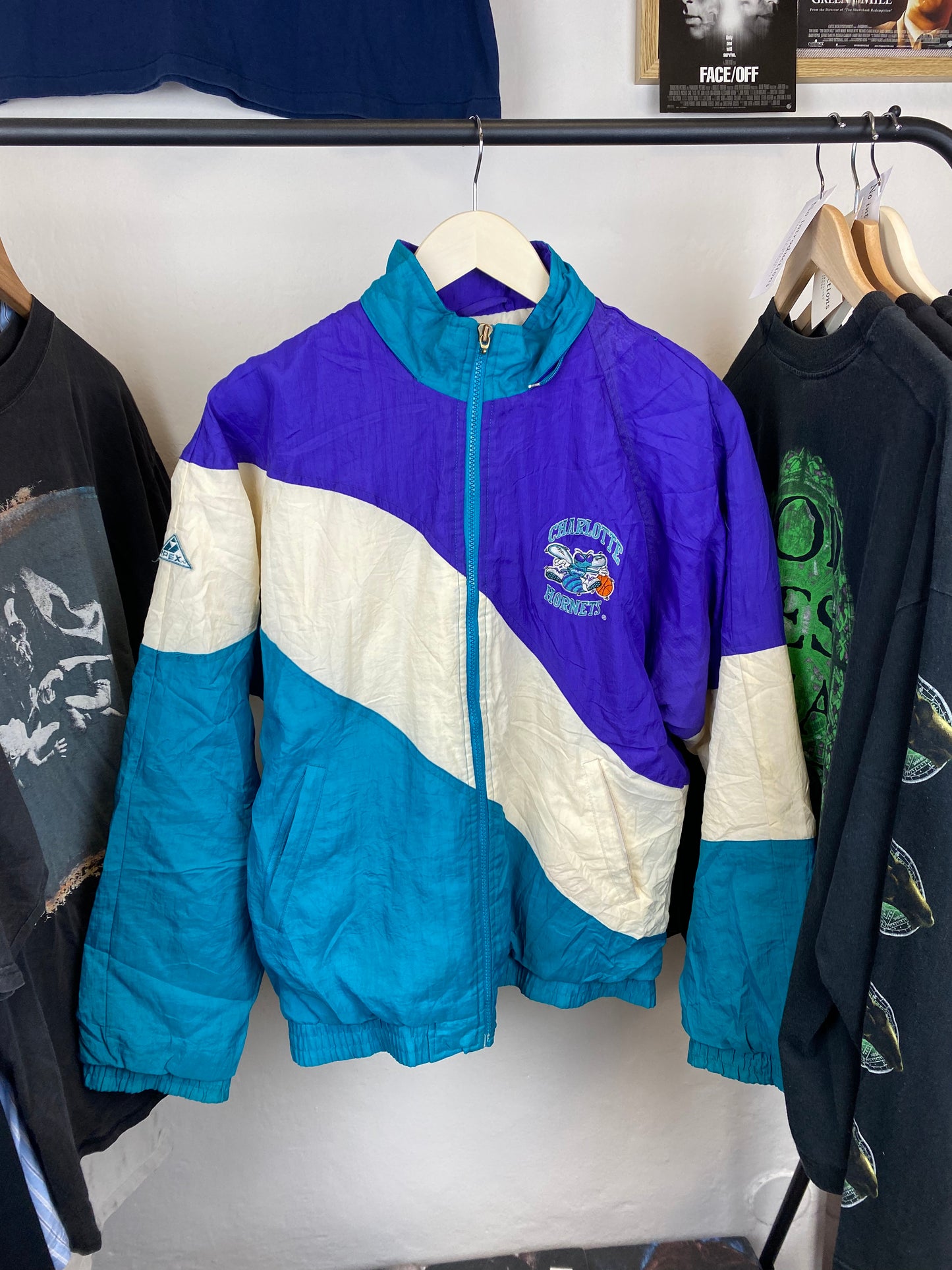 Vintage Charlotte Hornets 90s Jacket