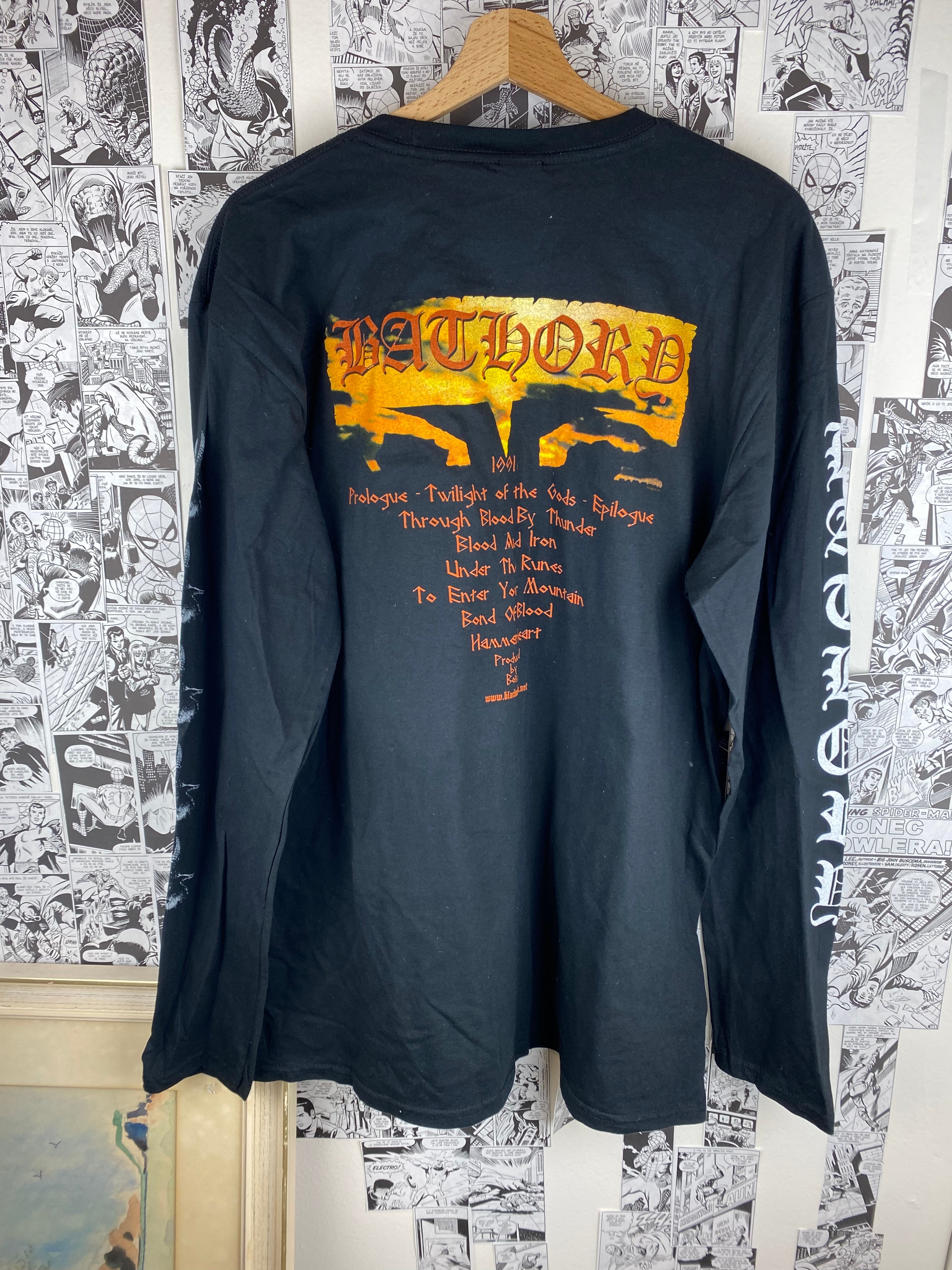 Vintage Bathory “Twilight of the Gods” 00s t-shirt - size XL