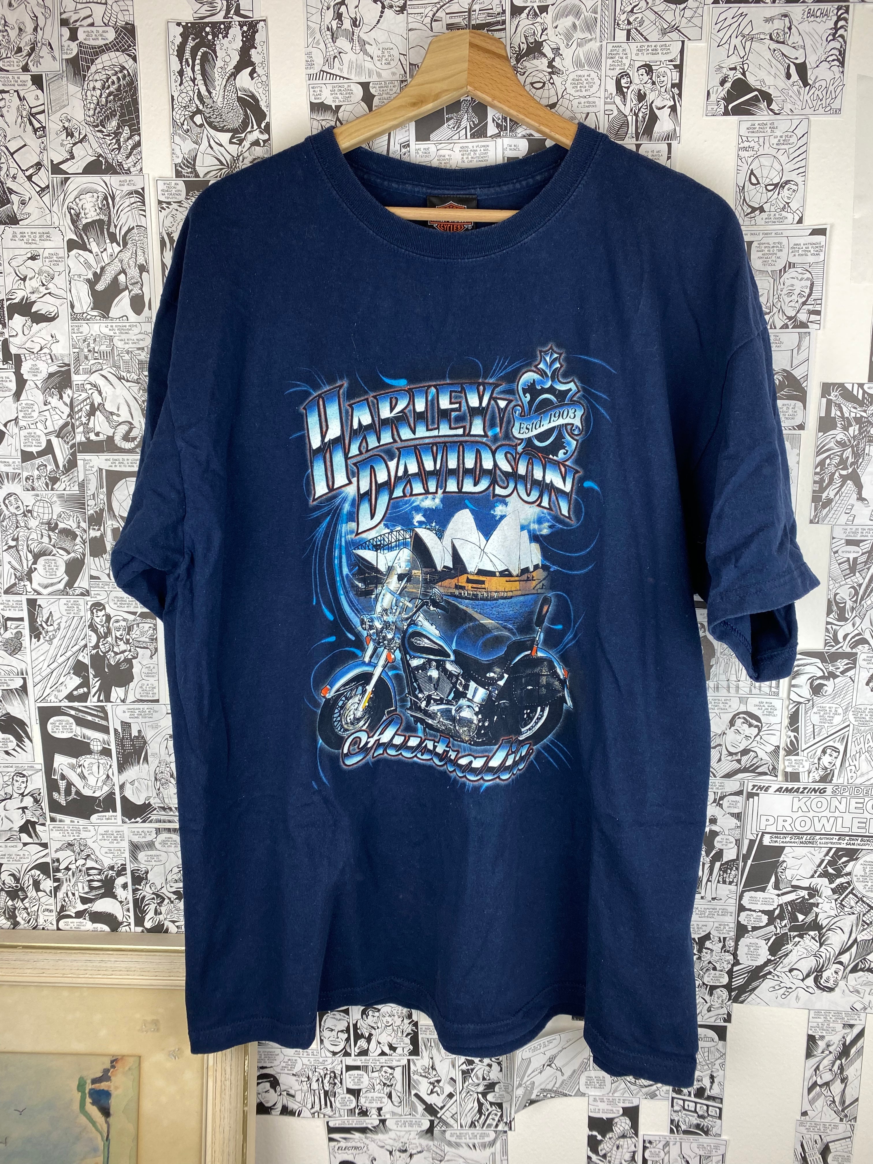 Vintage Harley Davidson - Sydney - Australia t-shirt