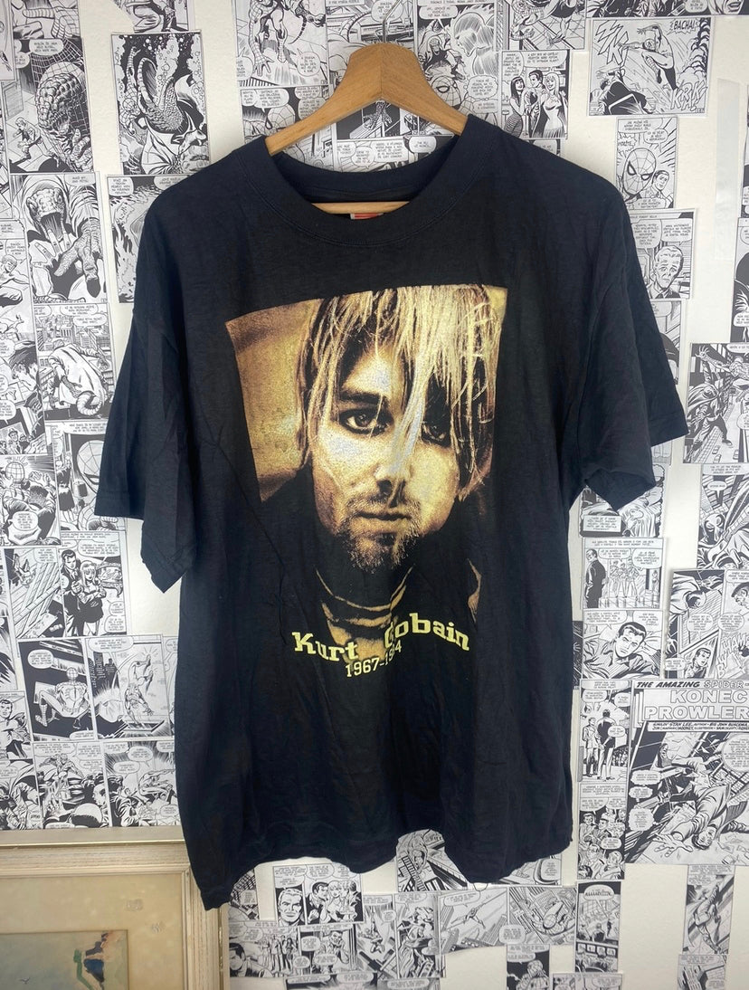 Vintage Kurt Cobain 90s Memorial t-shirt