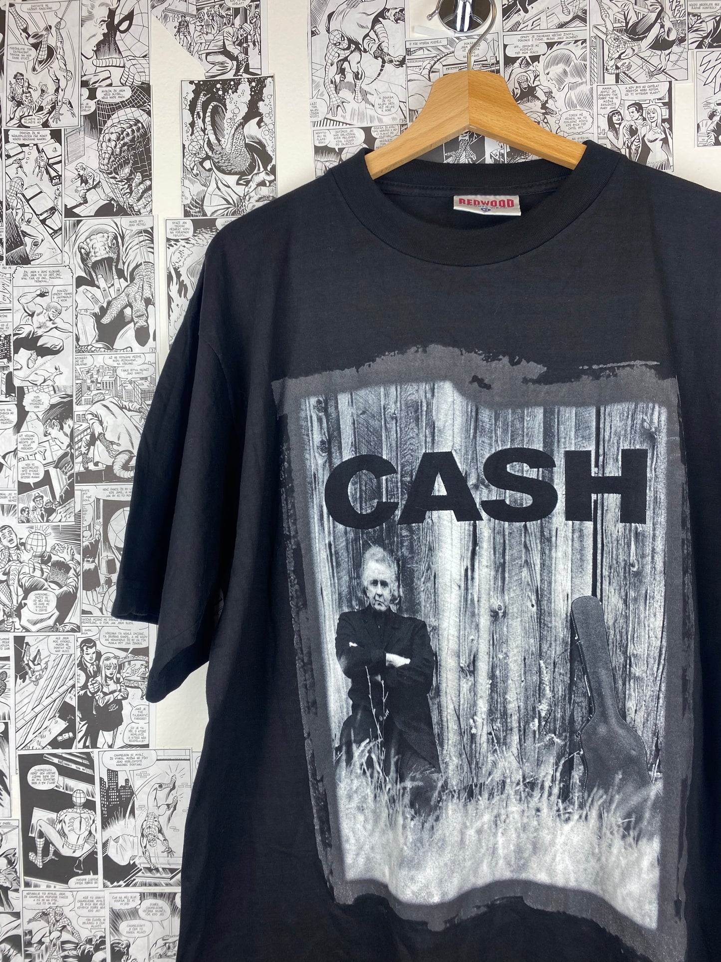 Vintage Johnny Cash 1996 Unchained t-shirt - size XL