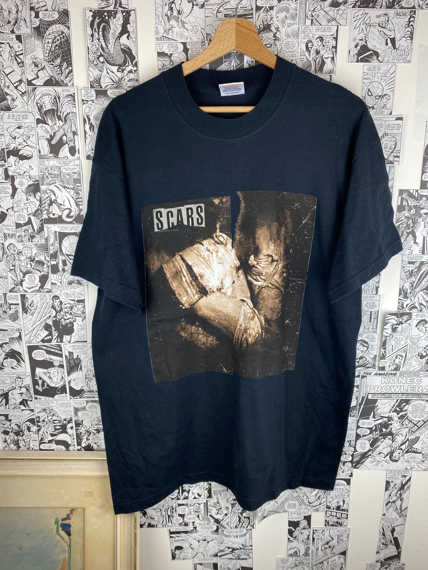 Vintage Gary Moore “Scars” 2002 tour t-shirt - size L