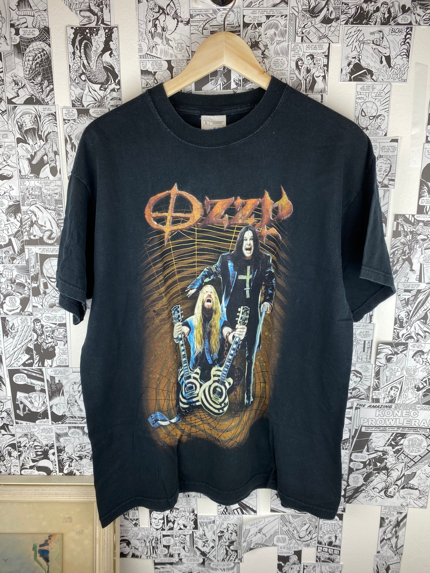 Vintage Ozzy Osbourne 90s t-shirt - size L