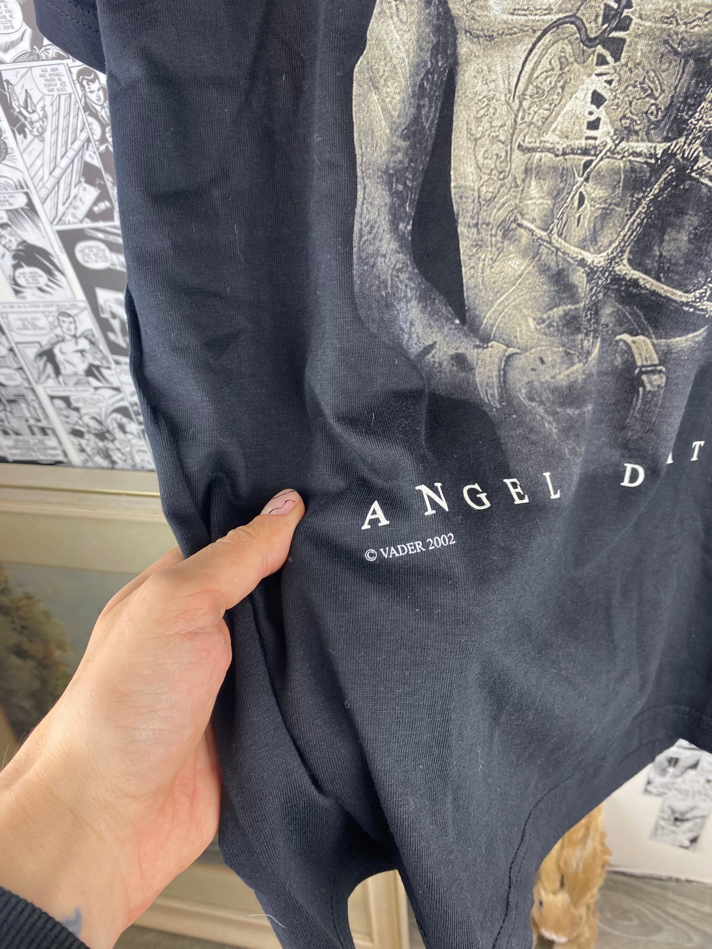 Vintage Vader “Angel of Death” 2002 t-shirt - size L
