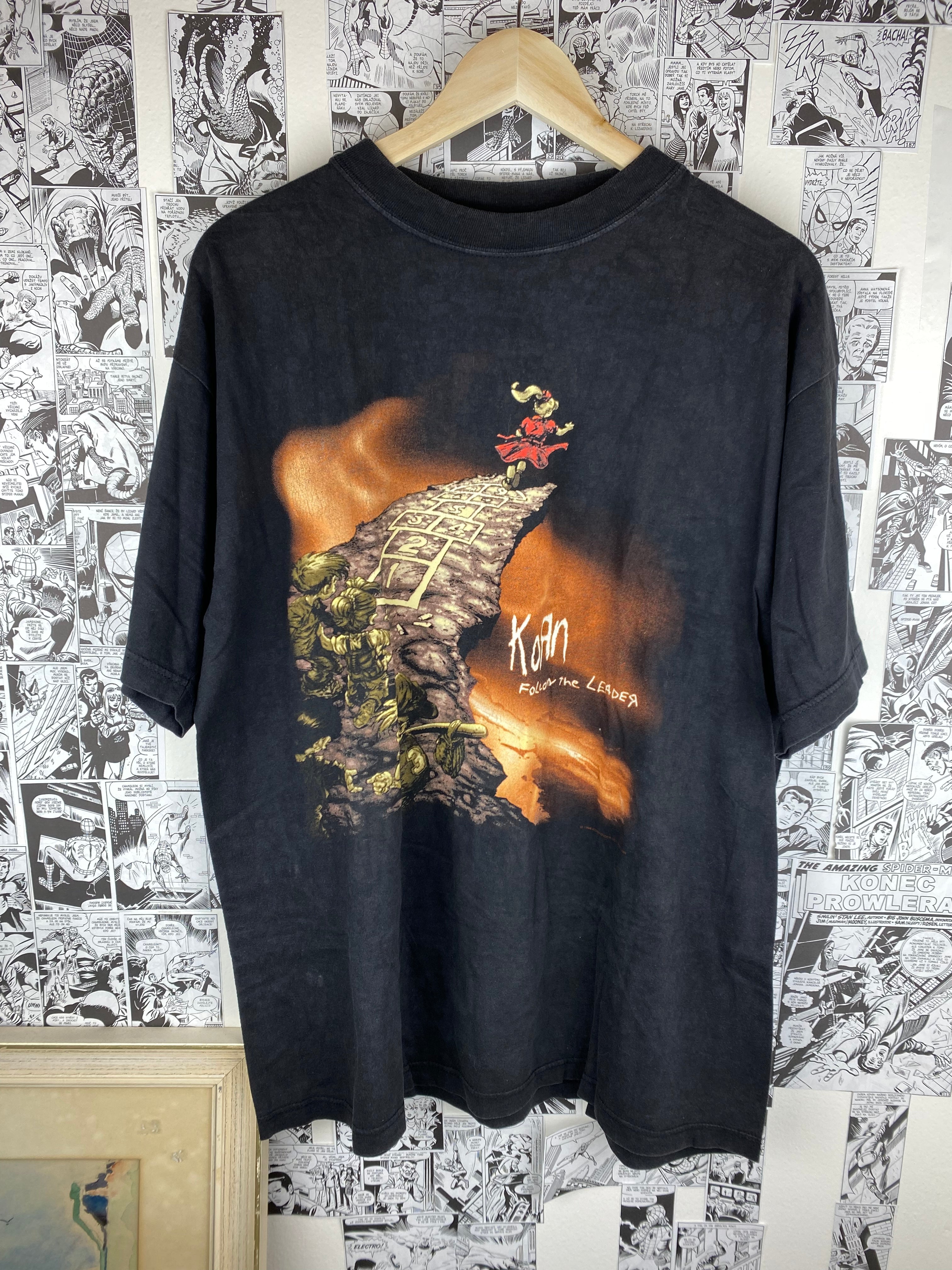 Vintage Korn “Follow the Leader” 1998 - t-shirt - size XL