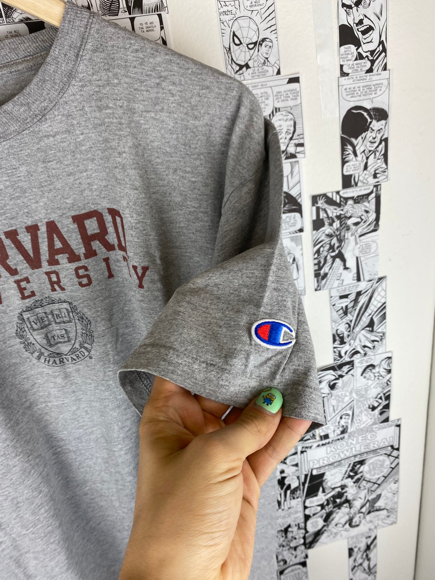 Vintage Champion Harvard University t-shirt - size L