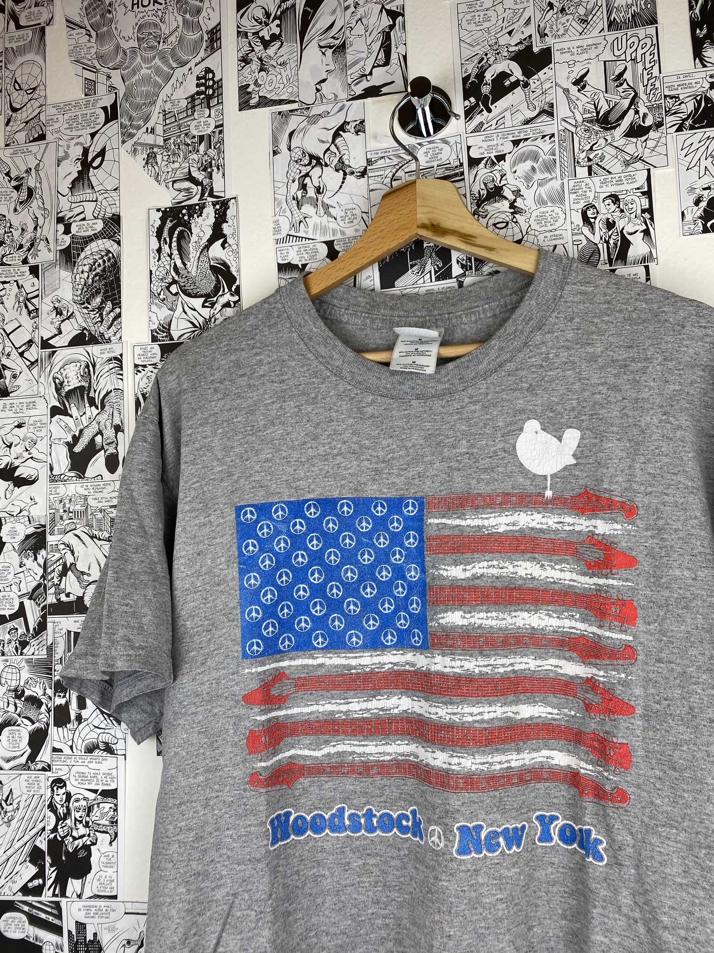 Vintage Woodstock- New York 00s t-shirt - size M