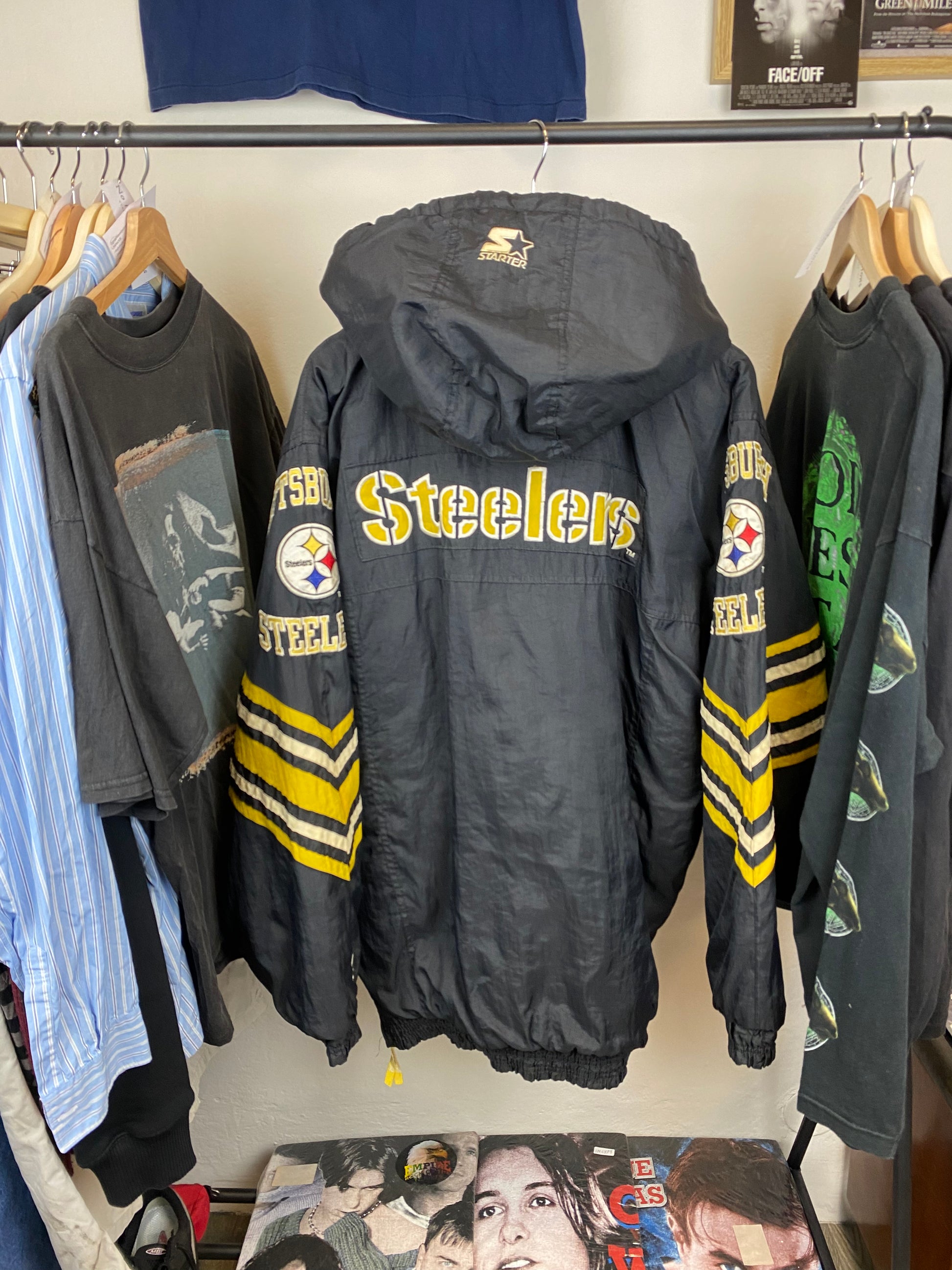 Vintage 90's Pittsburgh Steelers Windbreaker Jacket – CobbleStore Vintage