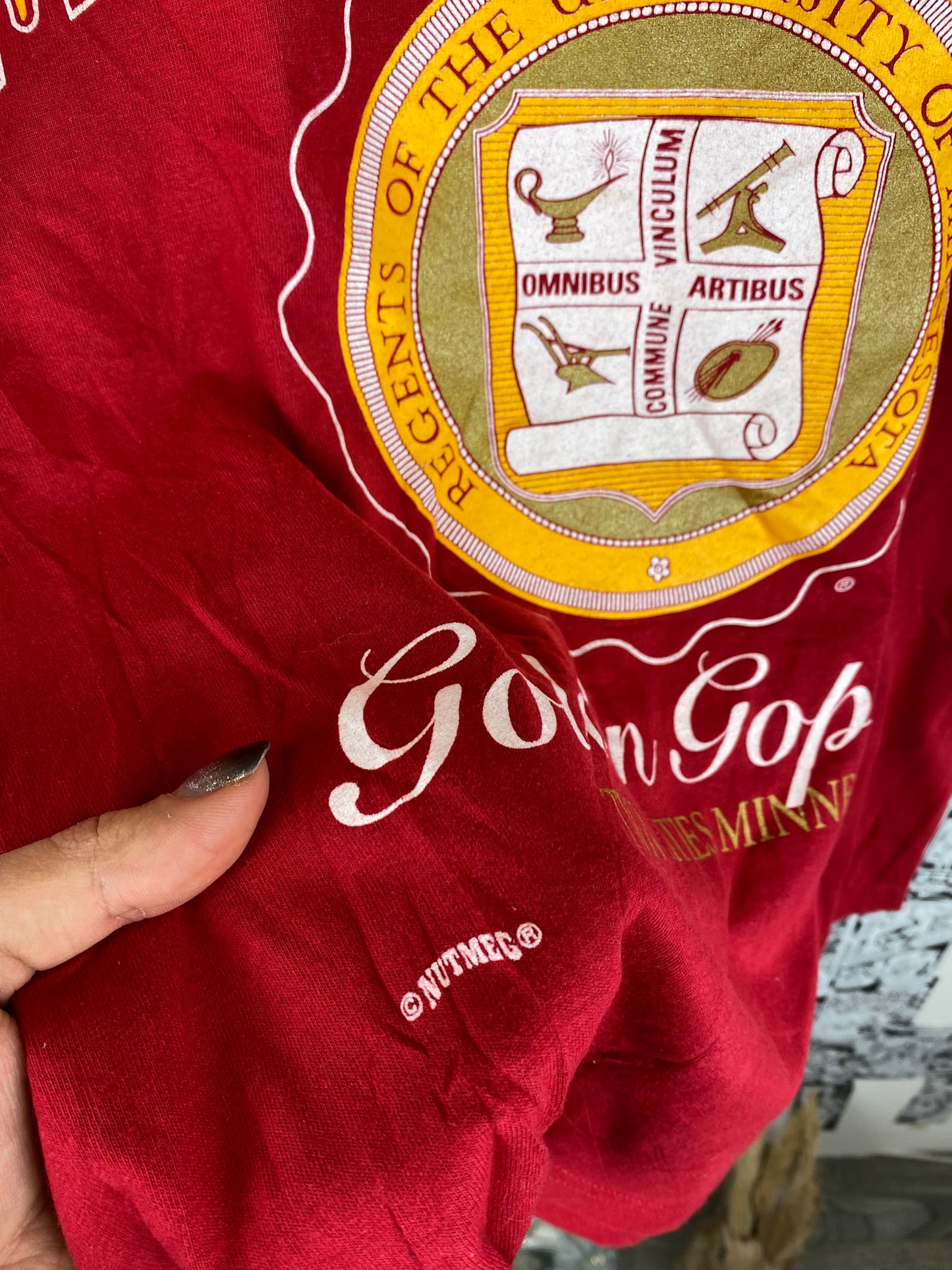 Vintage Minnesota Golden Gophers 90s t-shirt - size L