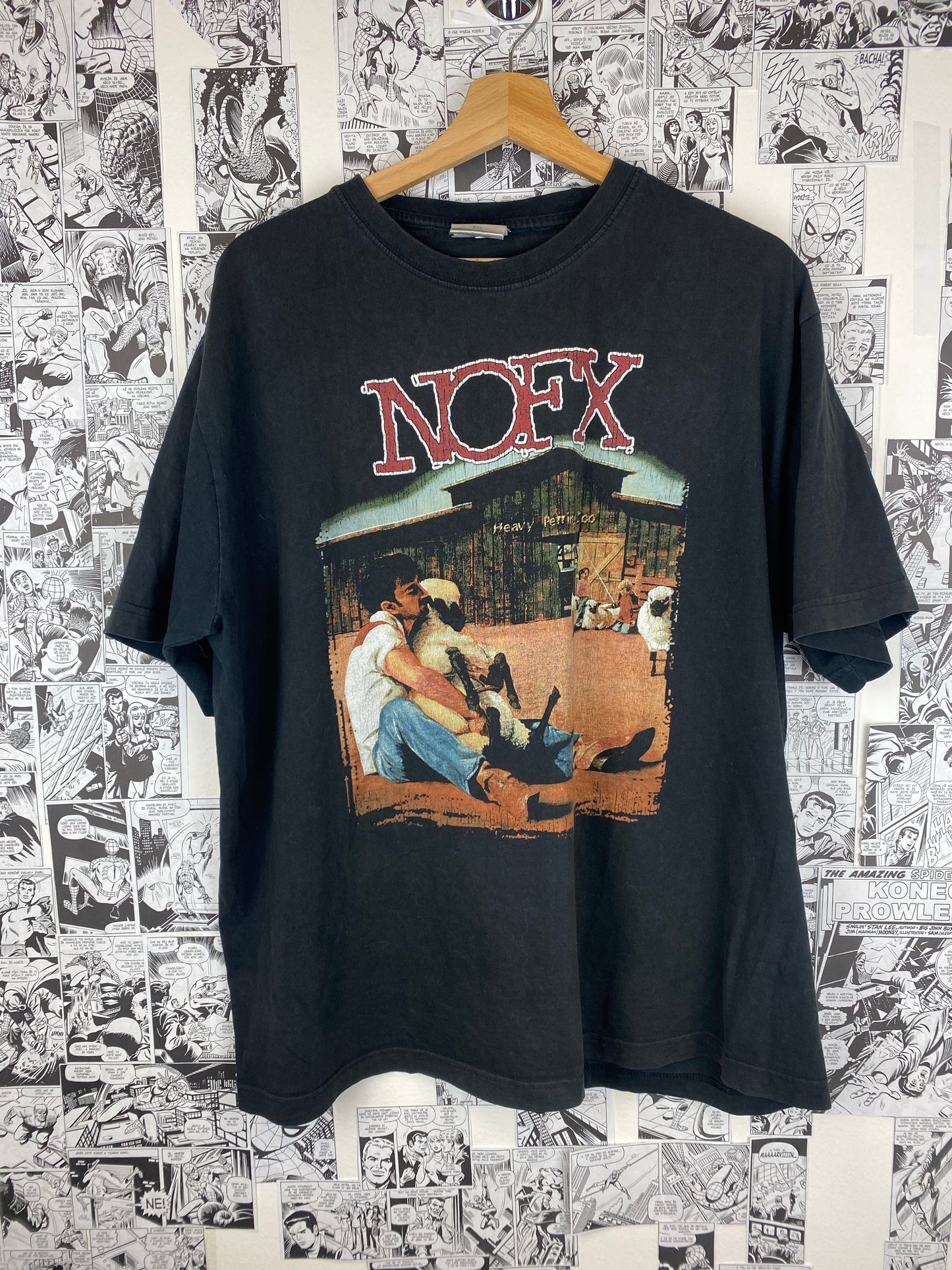 Vintage NOFX “Heavy Petting Zoo” t-shirt - size XXL