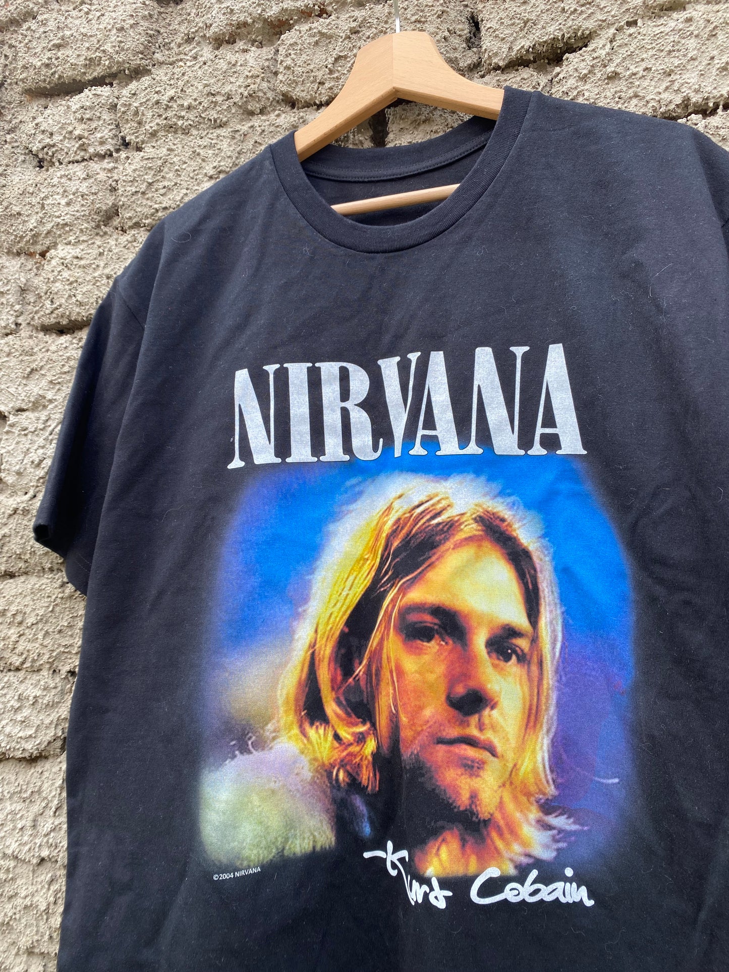Vintage Nirvana - Kurt Cobain 2004 t-shirt size XL