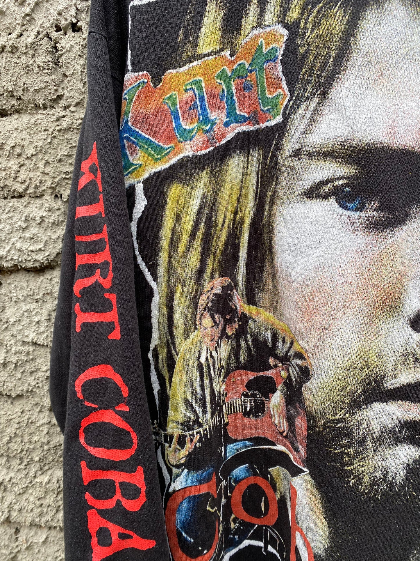 Vintage Kurt Cobain 90s hoodie - size L
