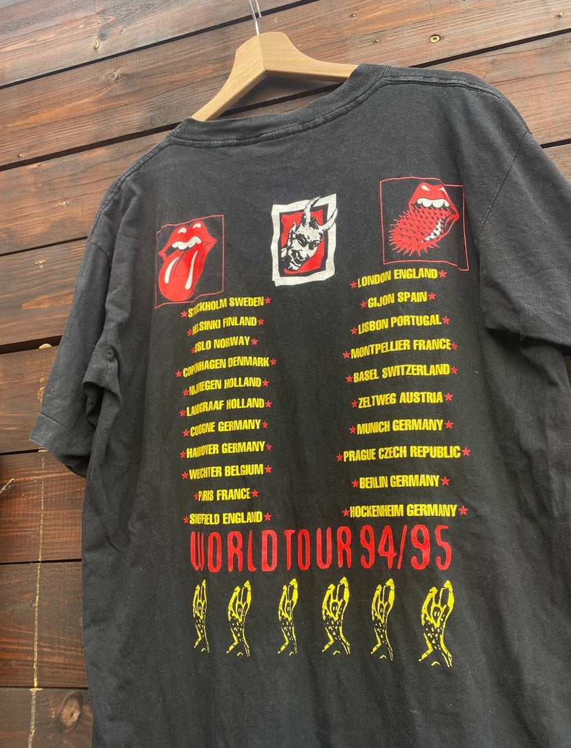 Vintage Rolling Stones Voodoo Loung 1994-95 tour t-shirt - size L