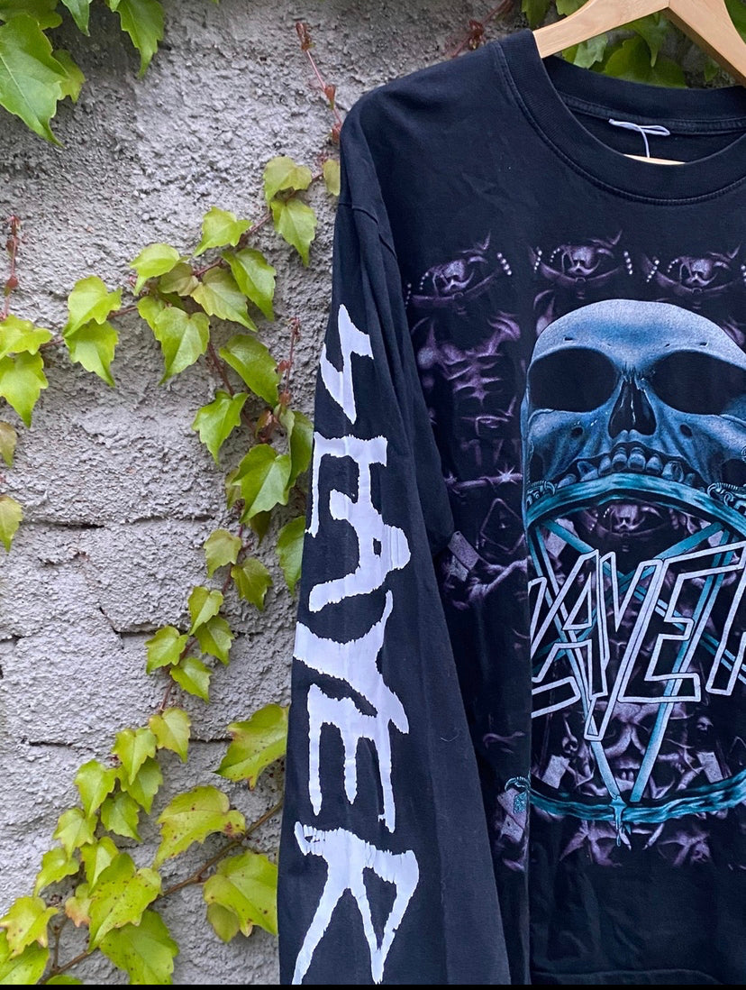 Vintage Slayer 90s Longsleeve t-shirt - size L
