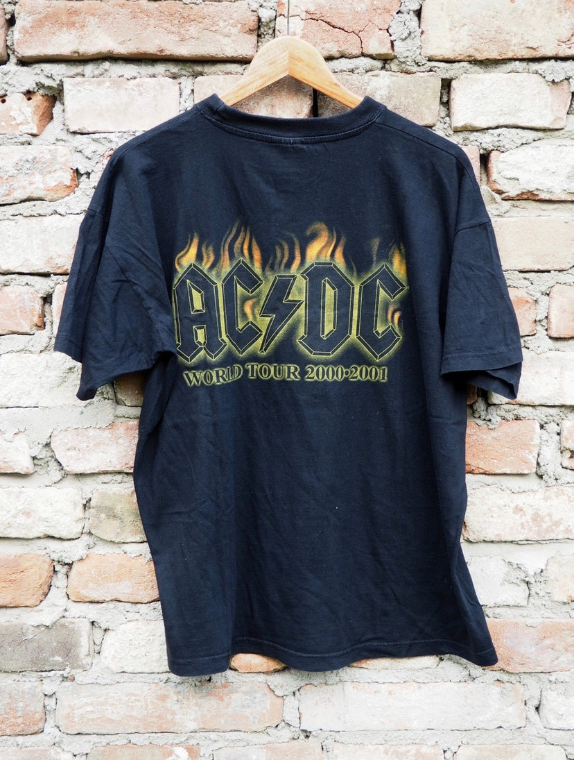 Vintage AC DC 2000-2001 world tour t-shirt - size XL