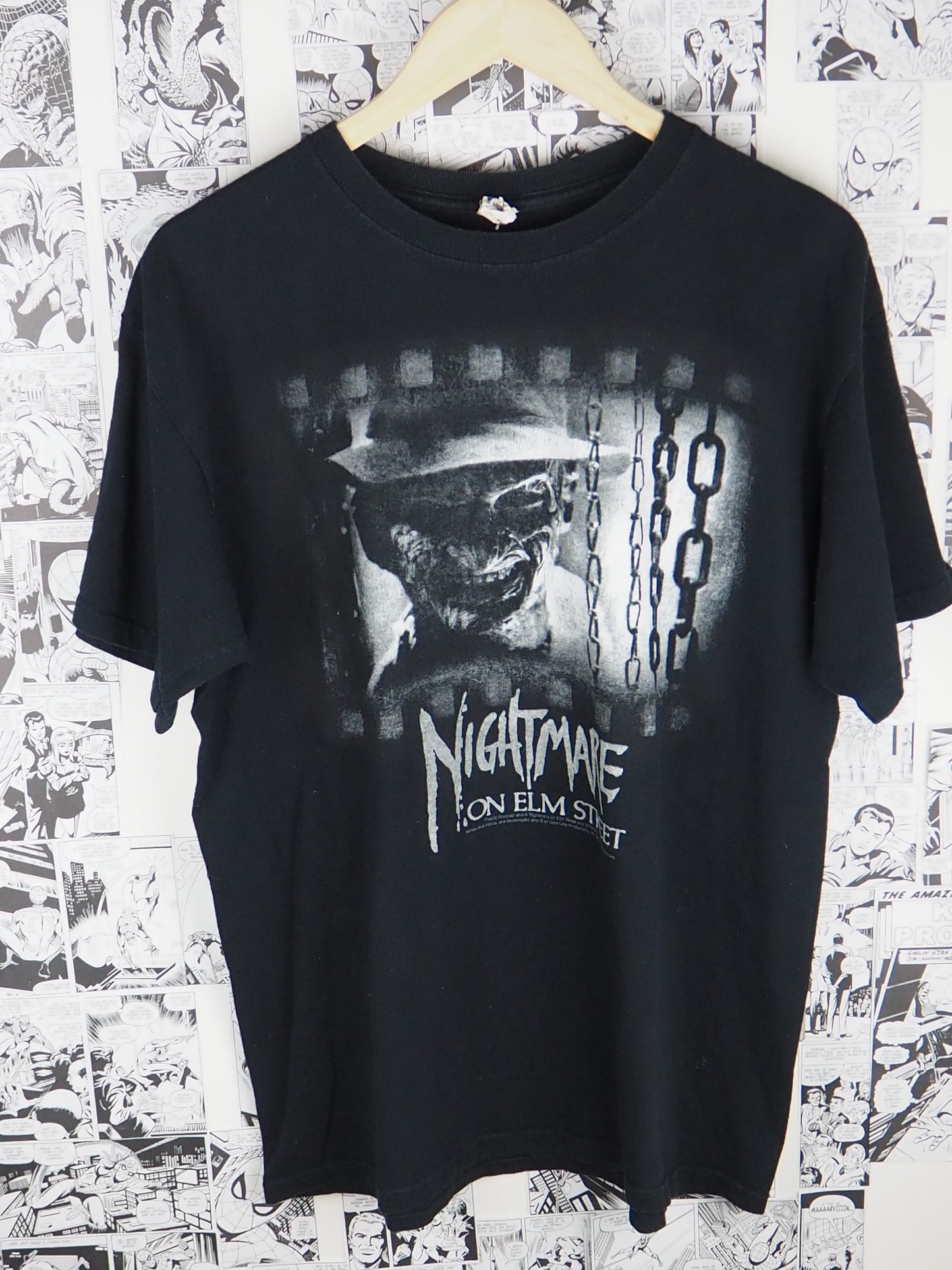 Vintage Nightmare on Elm Street t-shirt - size L
