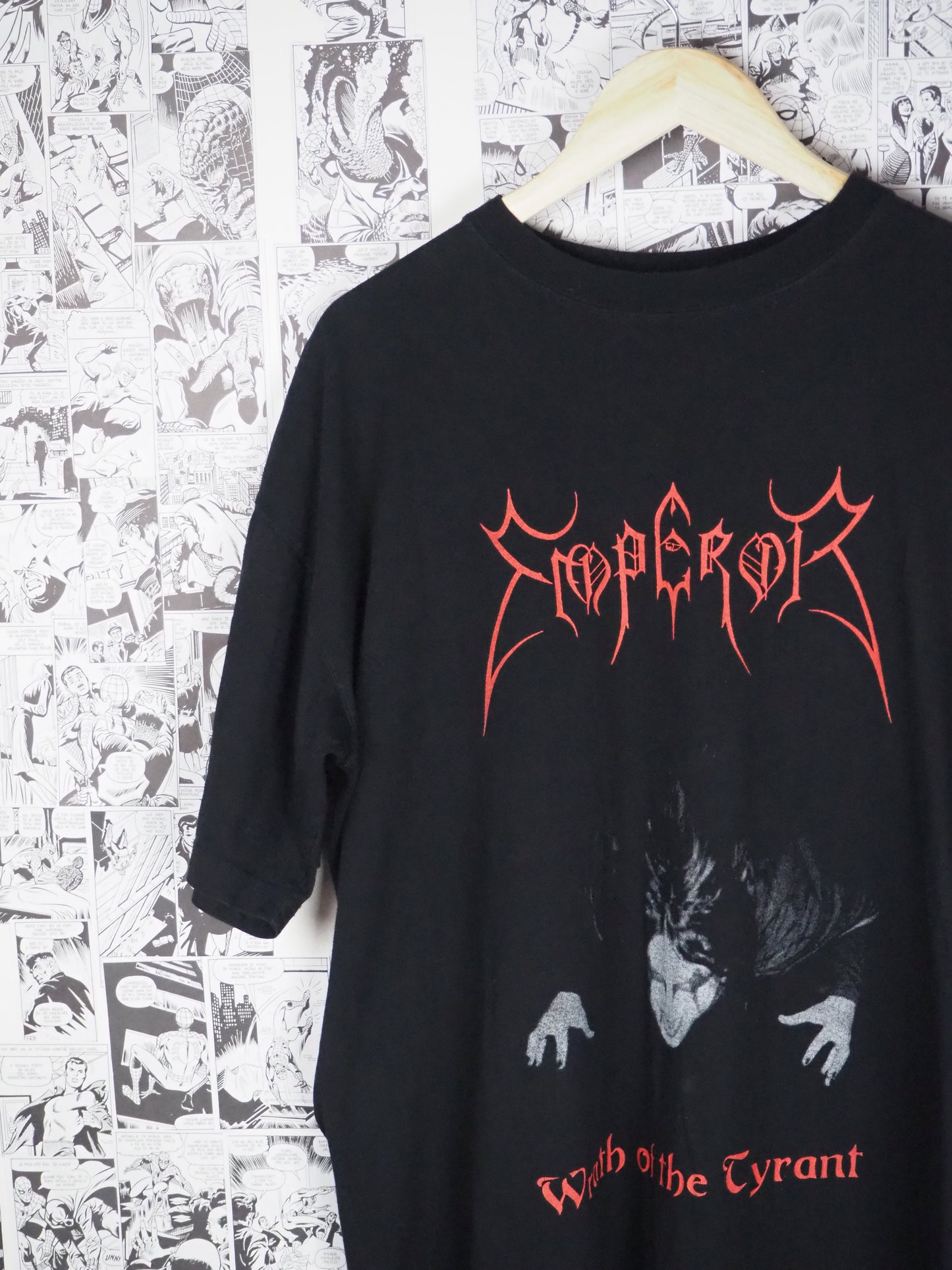 Vintage Emperor "Wrath of the Tyrant" 1992 t-shirt - size XL